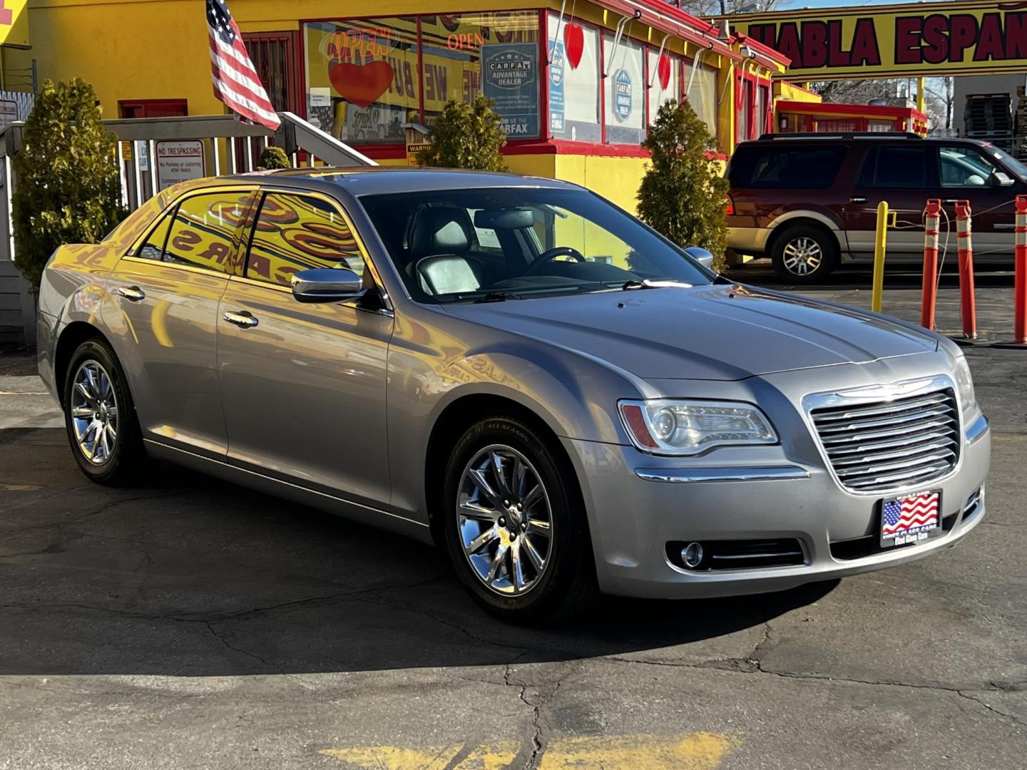 2014 Billet Metallic /Black Leather Chrysler 300 C (2C3CCAEG1EH) with an 3.6L V6 engine, Automatic transmission, located at 801 South State Street, Salt Lake City, UT, 84111, (801) 328-0098, 40.751953, -111.888206 - Immaculate clean vehicle! Must see to believe! This is hard to find with the 300 C model! Our service department is OPEN DAILY to help with any of your service needs. Please call for immediate appointment! Clean Title!! Extra clean!! Immaculate condition!! Free Carfax!! Must see!! Warranty availab - Photo#5