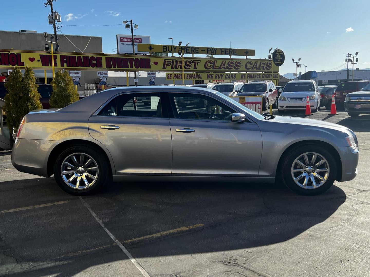 2014 Billet Metallic /Black Leather Chrysler 300 C (2C3CCAEG1EH) with an 3.6L V6 engine, Automatic transmission, located at 801 South State Street, Salt Lake City, UT, 84111, (801) 328-0098, 40.751953, -111.888206 - Immaculate clean vehicle! Must see to believe! This is hard to find with the 300 C model! Our service department is OPEN DAILY to help with any of your service needs. Please call for immediate appointment! Clean Title!! Extra clean!! Immaculate condition!! Free Carfax!! Must see!! Warranty availab - Photo#6