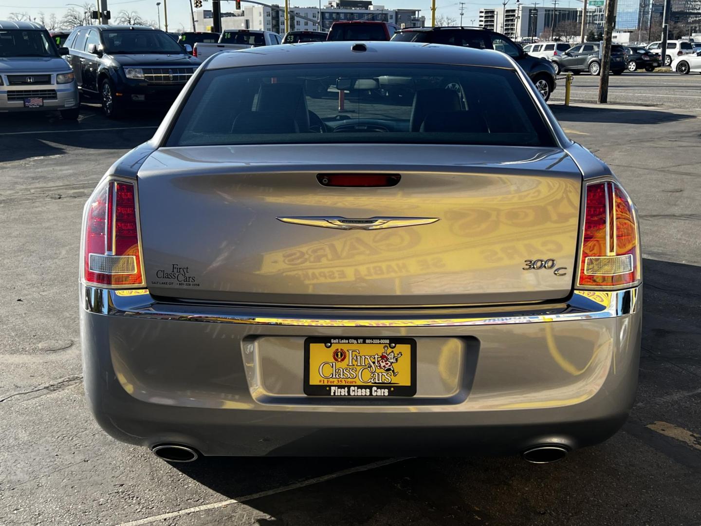 2014 Billet Metallic /Black Leather Chrysler 300 C (2C3CCAEG1EH) with an 3.6L V6 engine, Automatic transmission, located at 801 South State Street, Salt Lake City, UT, 84111, (801) 328-0098, 40.751953, -111.888206 - Immaculate clean vehicle! Must see to believe! This is hard to find with the 300 C model! Our service department is OPEN DAILY to help with any of your service needs. Please call for immediate appointment! Clean Title!! Extra clean!! Immaculate condition!! Free Carfax!! Must see!! Warranty availab - Photo#8