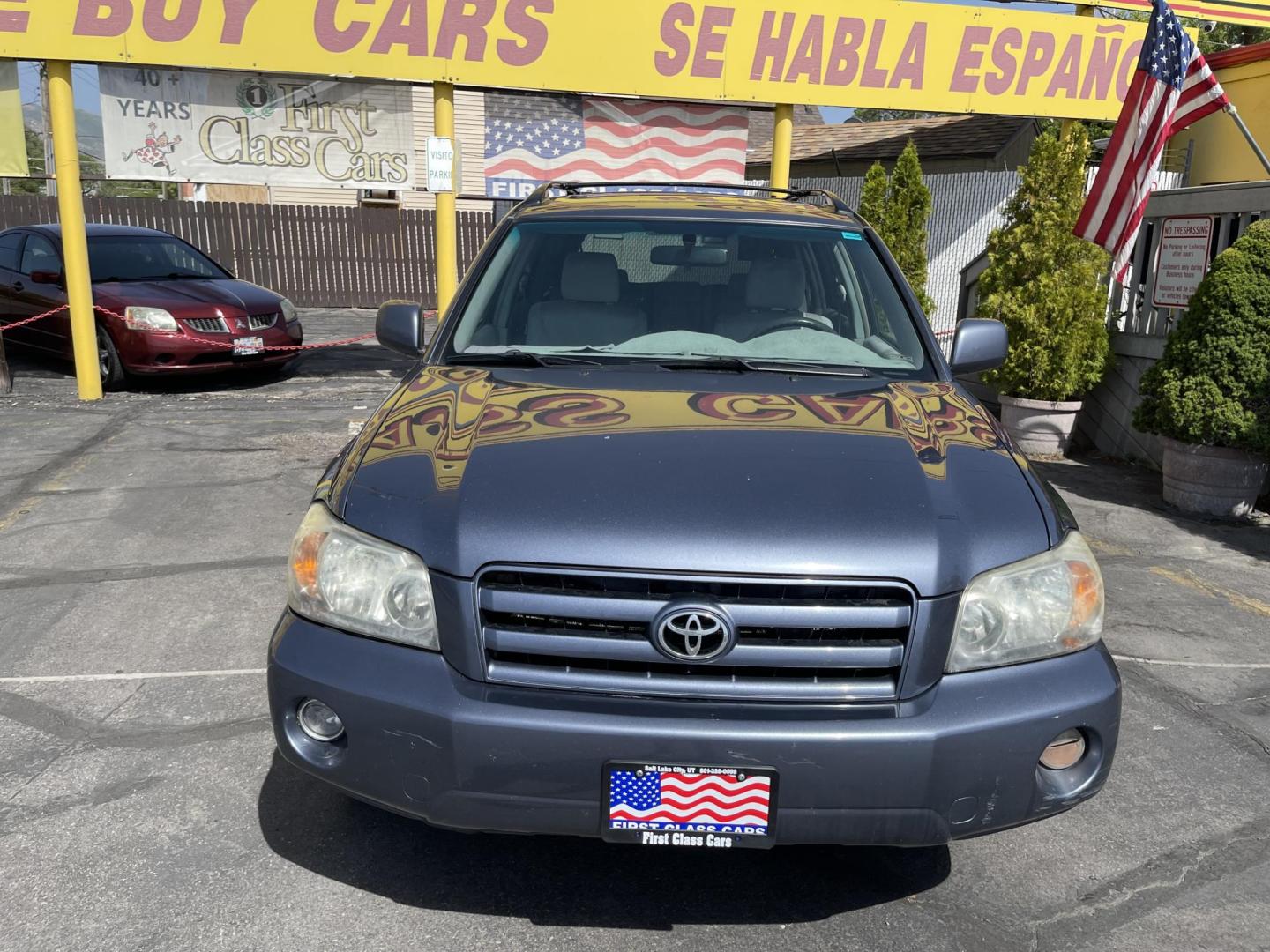 2007 Bluestone Metallic /Gray Cloth Toyota Highlander V6 4WD (JTEEP21A770) with an 3.3L V6 engine, Automatic transmission, located at 801 South State Street, Salt Lake City, UT, 84111, (801) 328-0098, 40.751953, -111.888206 - Our service department is OPEN DAILY to help with any of your service needs. Please call for immediate appointment! Clean Title!! Extra clean!! Immaculate condition!! Free Carfax!! Must see!! Warranty available!! Free Carfax!!! Vehicle Features: 4WD/AWD, ABS Brakes, Air Conditioning, Allo - Photo#2