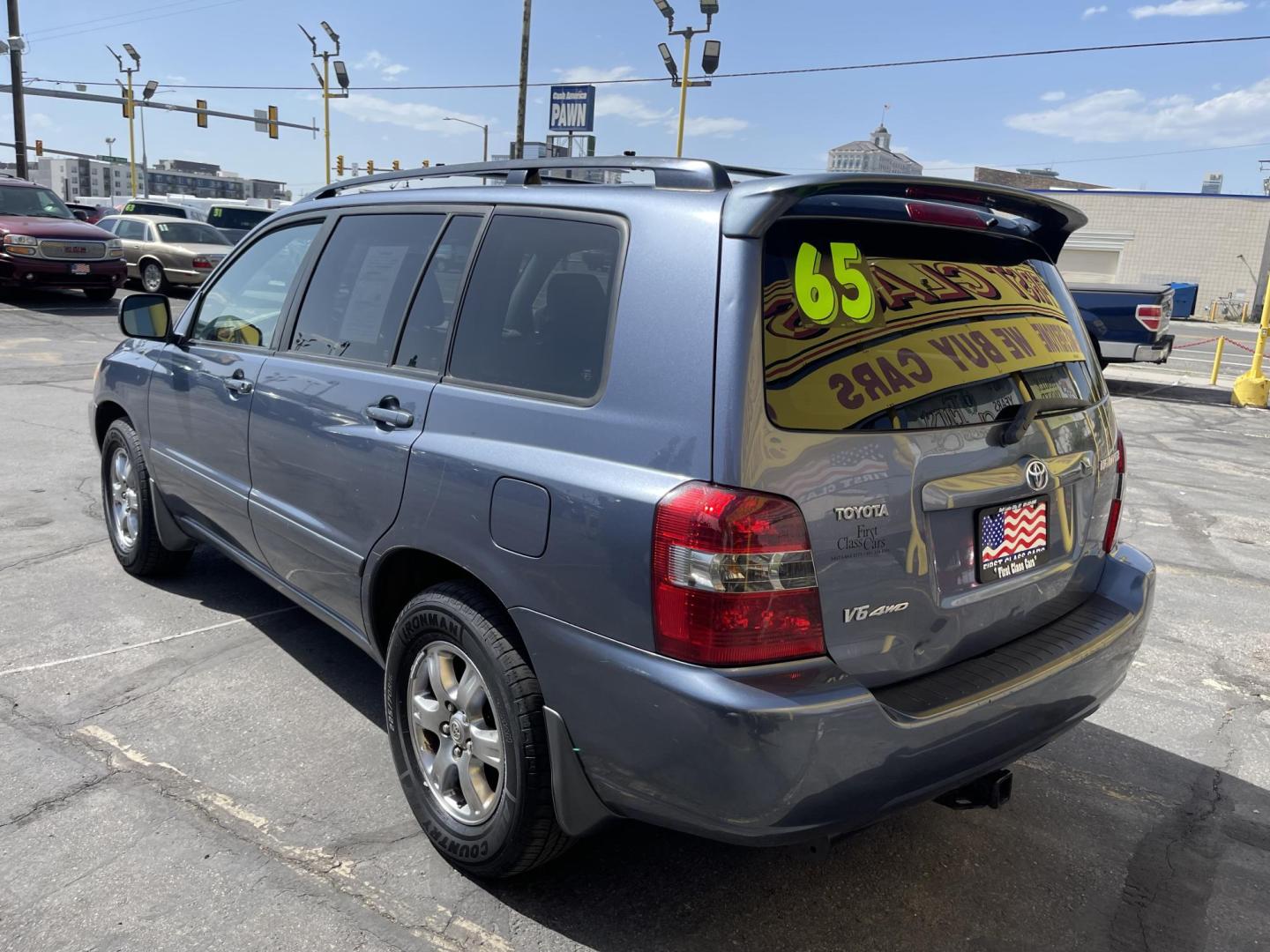 2007 Bluestone Metallic /Gray Cloth Toyota Highlander V6 4WD (JTEEP21A770) with an 3.3L V6 engine, Automatic transmission, located at 801 South State Street, Salt Lake City, UT, 84111, (801) 328-0098, 40.751953, -111.888206 - Our service department is OPEN DAILY to help with any of your service needs. Please call for immediate appointment! Clean Title!! Extra clean!! Immaculate condition!! Free Carfax!! Must see!! Warranty available!! Free Carfax!!! Vehicle Features: 4WD/AWD, ABS Brakes, Air Conditioning, Allo - Photo#7