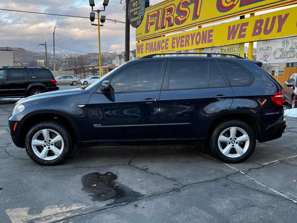2007 Toledo Blue Metallic /Tan Leather BMW X5 3.0si (5UXFE43547L) with an 3.0L I6 engine, Automatic transmission, located at 801 South State Street, Salt Lake City, UT, 84111, (801) 328-0098, 40.751953, -111.888206 - Photo #1