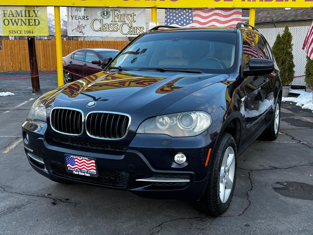 2007 Toledo Blue Metallic /Tan Leather BMW X5 3.0si (5UXFE43547L) with an 3.0L I6 engine, Automatic transmission, located at 801 South State Street, Salt Lake City, UT, 84111, (801) 328-0098, 40.751953, -111.888206 - Photo #2