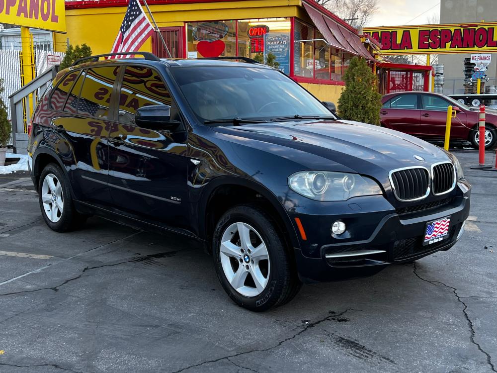 2007 Toledo Blue Metallic /Tan Leather BMW X5 3.0si (5UXFE43547L) with an 3.0L I6 engine, Automatic transmission, located at 801 South State Street, Salt Lake City, UT, 84111, (801) 328-0098, 40.751953, -111.888206 - Photo #4