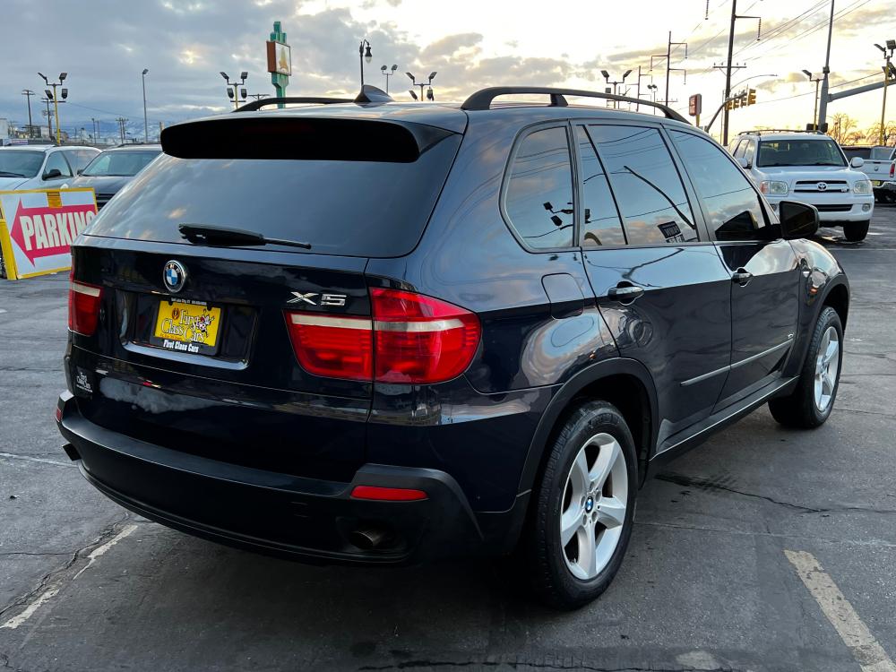 2007 Toledo Blue Metallic /Tan Leather BMW X5 3.0si (5UXFE43547L) with an 3.0L I6 engine, Automatic transmission, located at 801 South State Street, Salt Lake City, UT, 84111, (801) 328-0098, 40.751953, -111.888206 - Photo #6