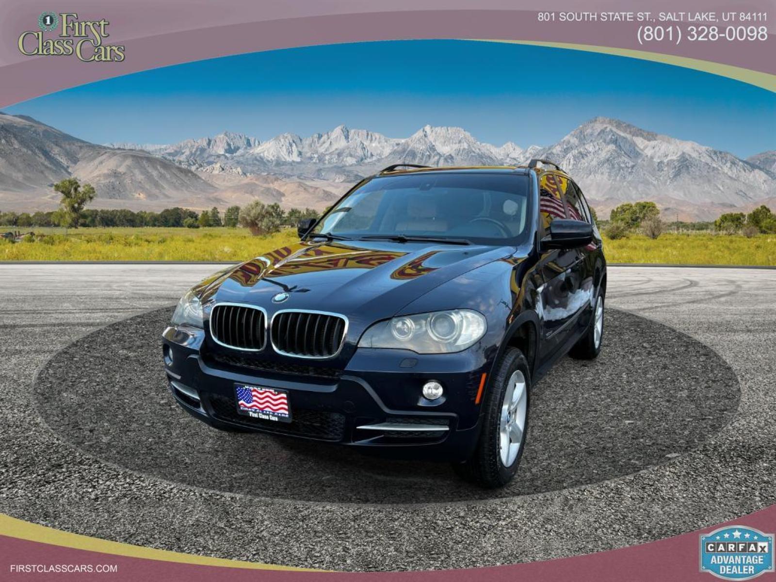 2007 Toledo Blue Metallic /Tan Leather BMW X5 3.0si (5UXFE43547L) with an 3.0L I6 engine, Automatic transmission, located at 801 South State Street, Salt Lake City, UT, 84111, (801) 328-0098, 40.751953, -111.888206 - Life is crazy. Now is the time to buy! All of our prices are just dollars above our cost. These prices will change as soon as life isn't so crazy. So please call or come in. We are here to save you a lot of money! Our service department is OPEN DAILY to help with any of your service need - Photo #2
