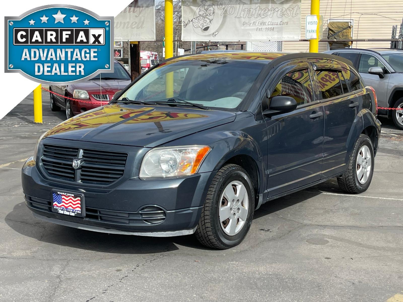 2007 Steel Blue Metallic /Gray Cloth Dodge Caliber SE (1B3HB28B37D) with an 2.0L 4 Cyl. engine, Automatic transmission, located at 801 South State Street, Salt Lake City, UT, 84111, (801) 328-0098, 40.751953, -111.888206 - Life is crazy. Now is the time to buy! All of our prices are just dollars above our cost. These prices will change as soon as life isn't so crazy. So please call or come in. We are here to save you a lot of money! Our service department is OPEN DAILY to help with any of your service needs. P - Photo #0