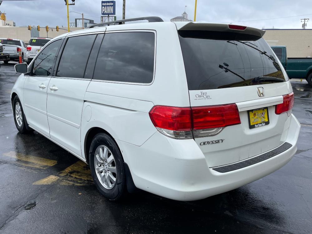 2010 Taffeta White /Tan Leather Honda Odyssey EX-L (5FNRL3H6XAB) with an 3.5L V6 engine, Automatic transmission, located at 801 South State Street, Salt Lake City, UT, 84111, (801) 328-0098, 40.751953, -111.888206 - Photo #8