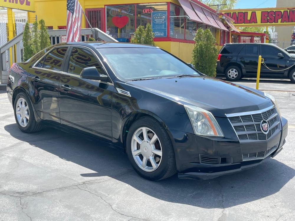 2008 Black /Black Leather Cadillac CTS 3.6L (1G6DM577980) with an 3.6L V6 engine, Automatic transmission, located at 801 South State Street, Salt Lake City, UT, 84111, (801) 328-0098, 40.751953, -111.888206 - Photo #4
