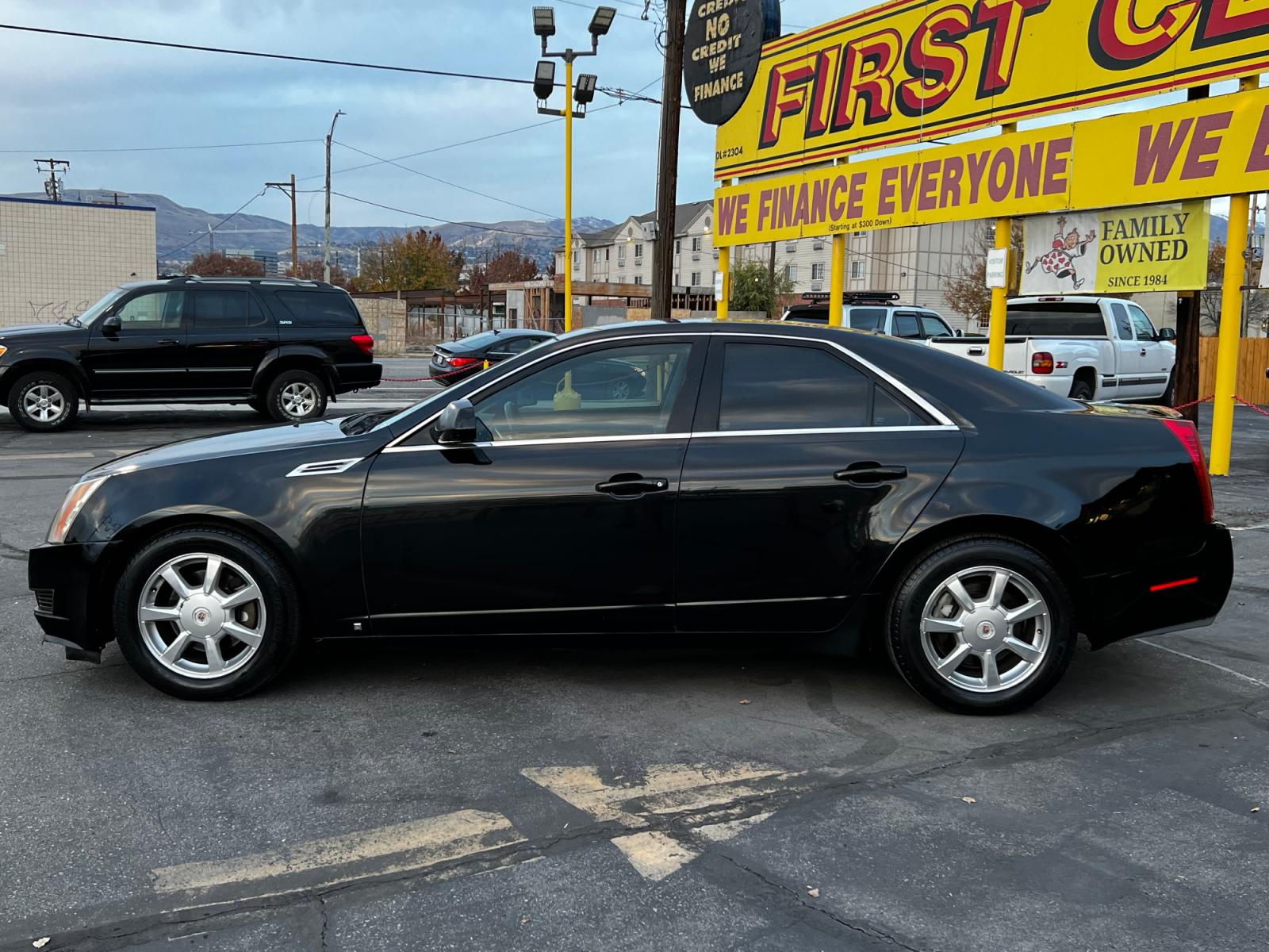 2008 Black /Black Leather Cadillac CTS 3.6L (1G6DM577980) with an 3.6L V6 engine, Automatic transmission, located at 801 South State Street, Salt Lake City, UT, 84111, (801) 328-0098, 40.751953, -111.888206 - Life is crazy. Now is the time to buy! All of our prices are just dollars above our cost. These prices will change as soon as life isn't so crazy. So please call or come in. We are here to save you a lot of money! Our service department is OPEN DAILY to help with any of your service need - Photo #1