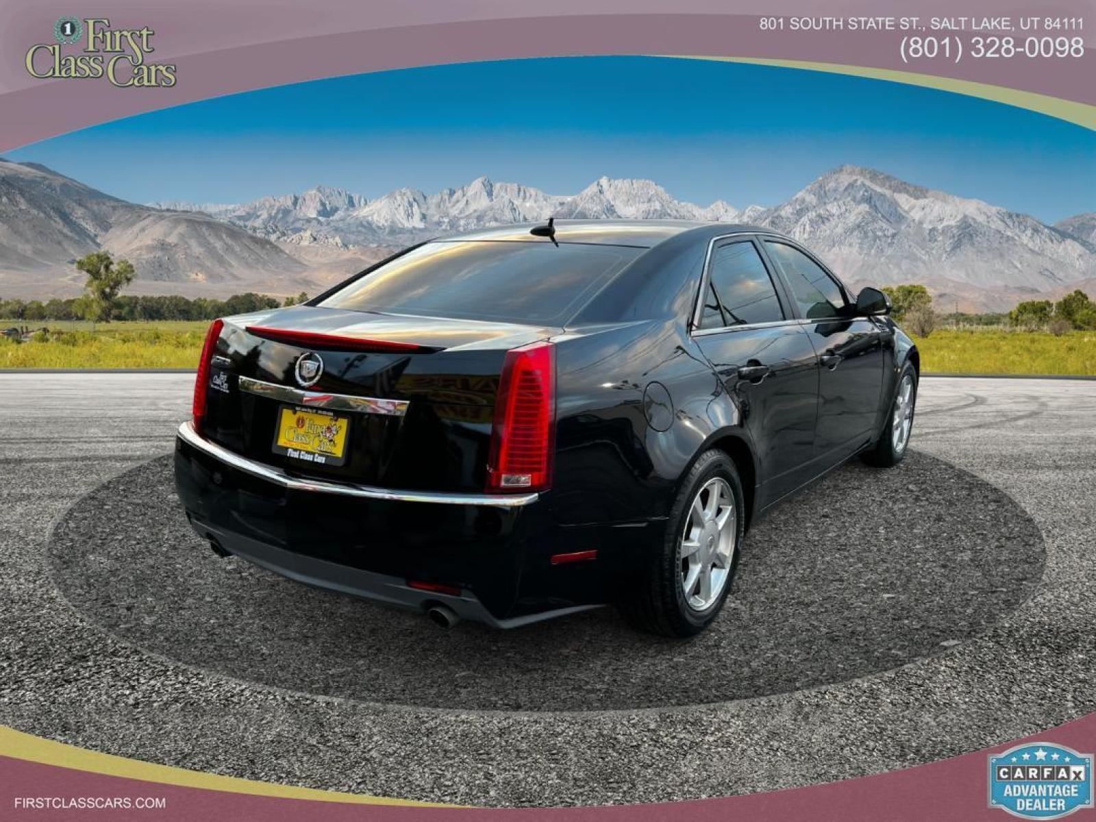 2008 Black /Black Leather Cadillac CTS 3.6L (1G6DM577980) with an 3.6L V6 engine, Automatic transmission, located at 801 South State Street, Salt Lake City, UT, 84111, (801) 328-0098, 40.751953, -111.888206 - Life is crazy. Now is the time to buy! All of our prices are just dollars above our cost. These prices will change as soon as life isn't so crazy. So please call or come in. We are here to save you a lot of money! Our service department is OPEN DAILY to help with any of your service need - Photo #5