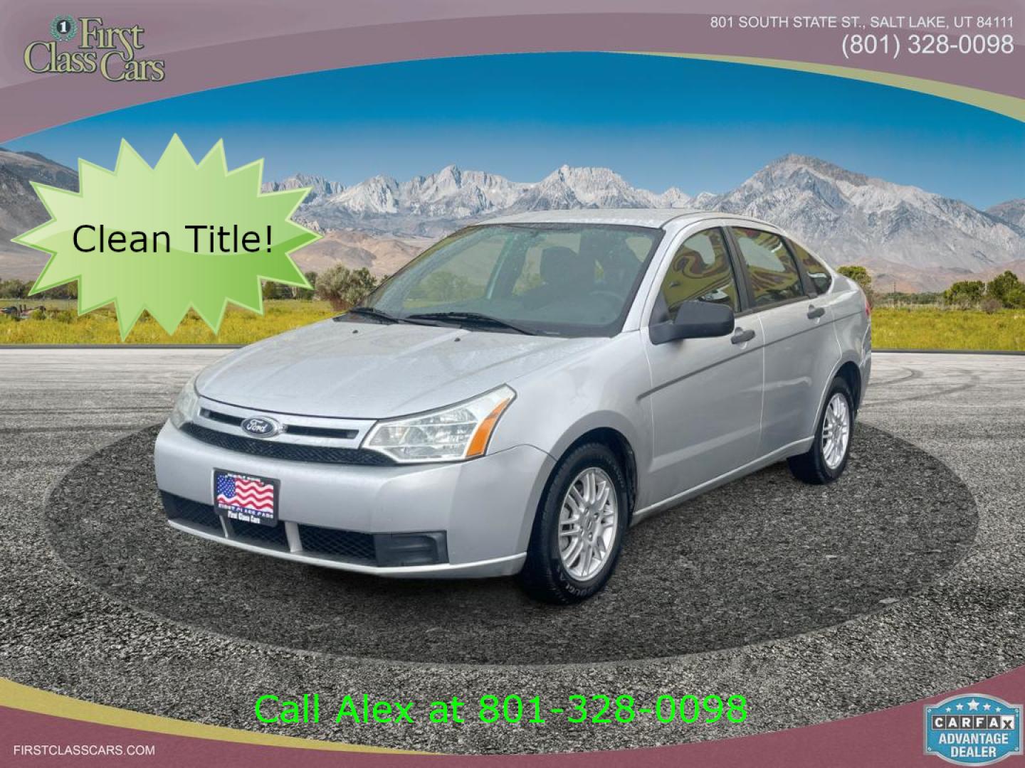 2010 Ingot Silver Metallic /Black Cloth Ford Focus SE (1FAHP3FN6AW) with an 2.0L 4 Cyl. engine, Automatic transmission, located at 801 South State Street, Salt Lake City, UT, 84111, (801) 328-0098, 40.751953, -111.888206 - Life is crazy. Now is the time to buy! All of our prices are just dollars above our cost. These prices will change as soon as life isn't so crazy. So please call or come in. We are here to save you a lot of money! Our service department is OPEN DAILY to help with any of your service needs. P - Photo#0