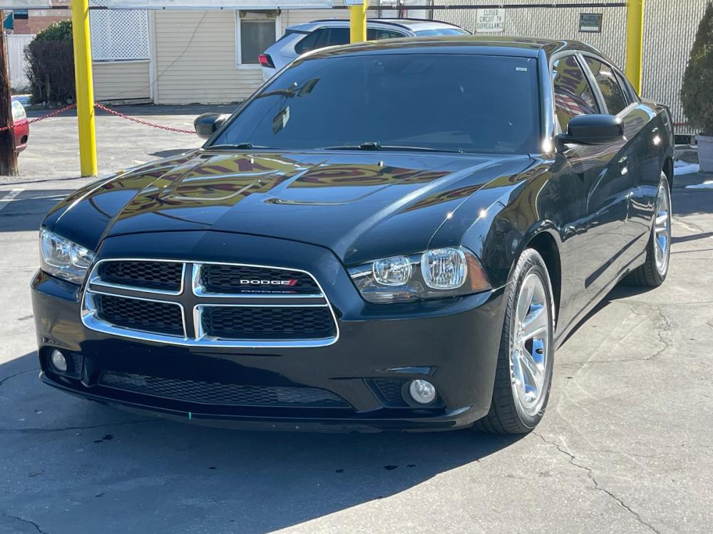 2013 Black /Black Leather Dodge Charger SXT Plus (2C3CDXHG1DH) with an 3.6L V6 engine, Automatic transmission, located at 801 South State Street, Salt Lake City, UT, 84111, (801) 328-0098, 40.751953, -111.888206 - Photo #2