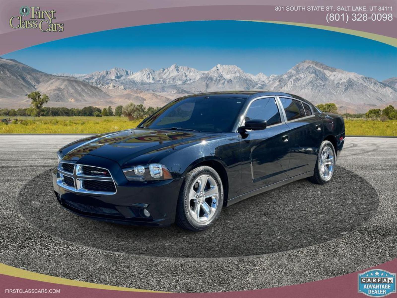 2013 Black /Black Leather Dodge Charger SXT Plus (2C3CDXHG1DH) with an 3.6L V6 engine, Automatic transmission, located at 801 South State Street, Salt Lake City, UT, 84111, (801) 328-0098, 40.751953, -111.888206 - Life is crazy. Now is the time to buy! All of our prices are just dollars above our cost. These prices will change as soon as life isn't so crazy. So please call or come in. We are here to save you a lot of money! Our service department is OPEN DAILY to help with any of your service need - Photo #0