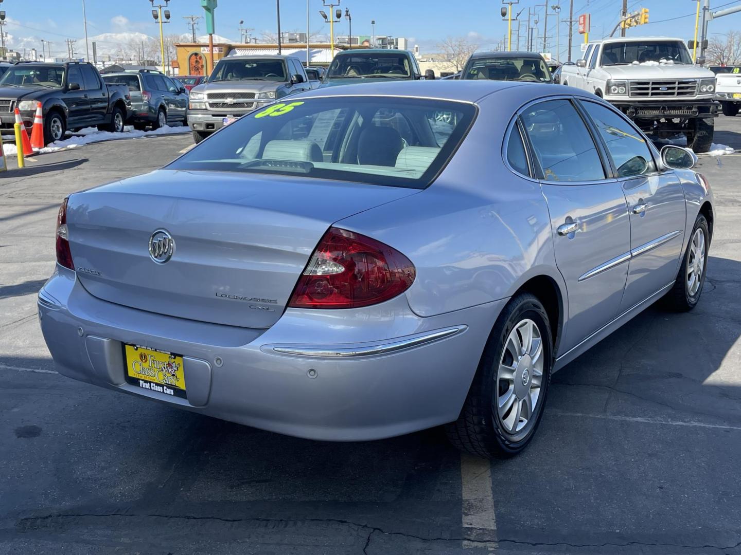 2005 Blue Ice Metallic /Gray Leather Buick LaCrosse CXL (2G4WD562151) with an 3.8L V6 engine, Automatic transmission, located at 801 South State Street, Salt Lake City, UT, 84111, (801) 328-0098, 40.751953, -111.888206 - Clean Title! Must see immaculate condition inside and out! An older retired grandpa was the previous owner and took excellent care for it! Approved for up to a 5 year extended warranty that can be added on at time of sale!!! Vehicle Features: CXL Model, Air Conditioning, Alloy Wheels, AM/FM S - Photo#7