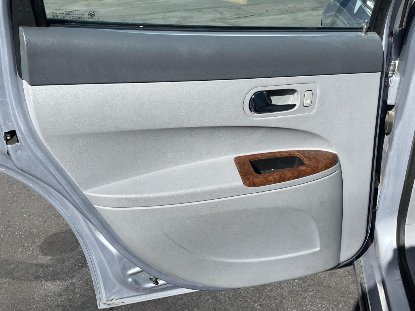 2005 Blue Ice Metallic /Gray Leather Buick LaCrosse CXL (2G4WD562151) with an 3.8L V6 engine, Automatic transmission, located at 801 South State Street, Salt Lake City, UT, 84111, (801) 328-0098, 40.751953, -111.888206 - Clean Title! Must see immaculate condition inside and out! An older retired grandpa was the previous owner and took excellent care for it! Approved for up to a 5 year extended warranty that can be added on at time of sale!!! Vehicle Features: CXL Model, Air Conditioning, Alloy Wheels, AM/FM S - Photo#22