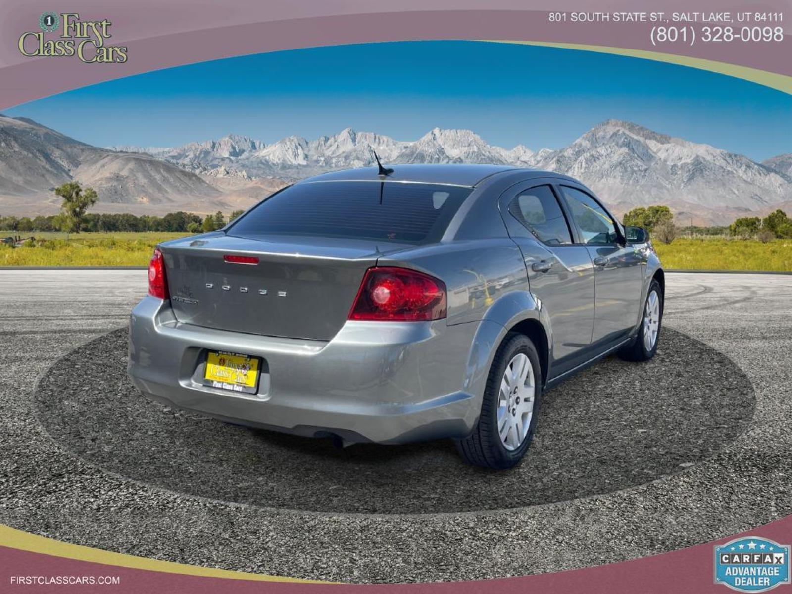 2013 Mineral Gray Metallic /Gray Cloth Dodge Avenger SE (1C3CDZAB5DN) with an 2.4L 4 Cyl. engine, Automatic transmission, located at 801 South State Street, Salt Lake City, UT, 84111, (801) 328-0098, 40.751953, -111.888206 - Life is crazy. Now is the time to buy! All of our prices are just dollars above our cost. These prices will change as soon as life isn't so crazy. So please call or come in. We are here to save you a lot of money! Our service department is OPEN DAILY to help with any of your service need - Photo #6