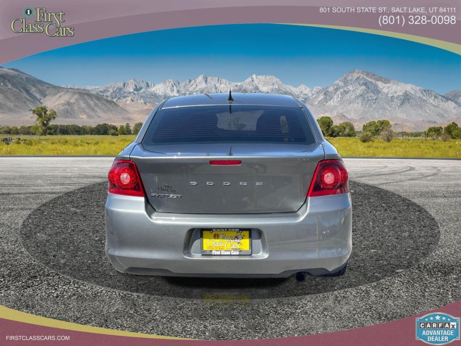 2013 Mineral Gray Metallic /Gray Cloth Dodge Avenger SE (1C3CDZAB5DN) with an 2.4L 4 Cyl. engine, Automatic transmission, located at 801 South State Street, Salt Lake City, UT, 84111, (801) 328-0098, 40.751953, -111.888206 - Life is crazy. Now is the time to buy! All of our prices are just dollars above our cost. These prices will change as soon as life isn't so crazy. So please call or come in. We are here to save you a lot of money! Our service department is OPEN DAILY to help with any of your service need - Photo #7