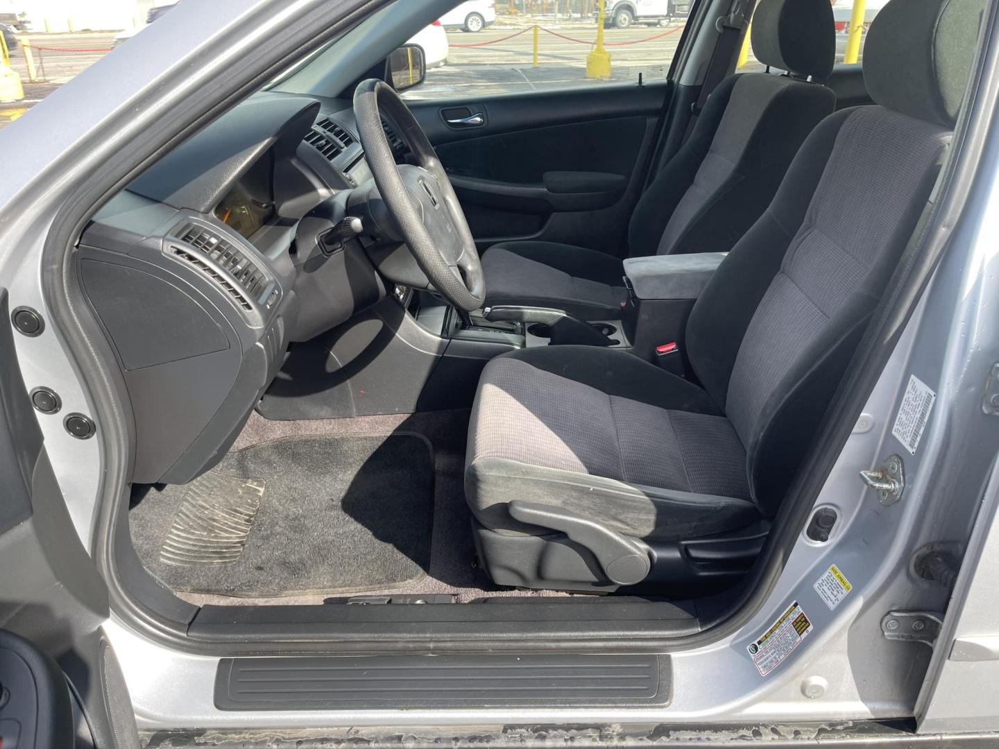 2005 Satin Silver Metallic /Gray Cloth Honda Accord LX (1HGCM56405A) with an 2.4L 4 Cyl. engine, Automatic transmission, located at 801 South State Street, Salt Lake City, UT, 84111, (801) 328-0098, 40.751953, -111.888206 - *MILEAGE DISCREPANCY ACCORDING TO CARFAX REPORT! TRUE MILES UNKNOWN!* Vehicle Features: LX Model, Automatic Transmission, ABS Brakes, Traction Control, Cruise Control, Air Conditioning, AM/FM Stereo, CD Player, Power Mirrors, Power Windows, Power Locks, Rear Defroster * All advertised prices are - Photo#10