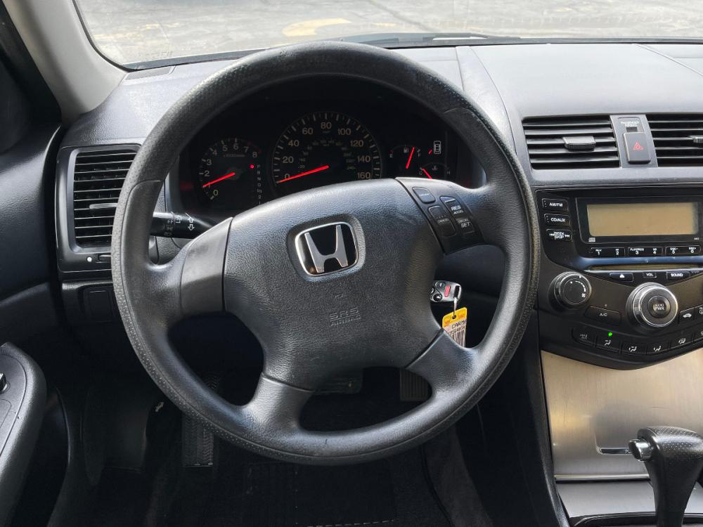 2005 Satin Silver Metallic /Gray Cloth Honda Accord LX (1HGCM56405A) with an 2.4L 4 Cyl. engine, Automatic transmission, located at 801 South State Street, Salt Lake City, UT, 84111, (801) 328-0098, 40.751953, -111.888206 - Photo #16
