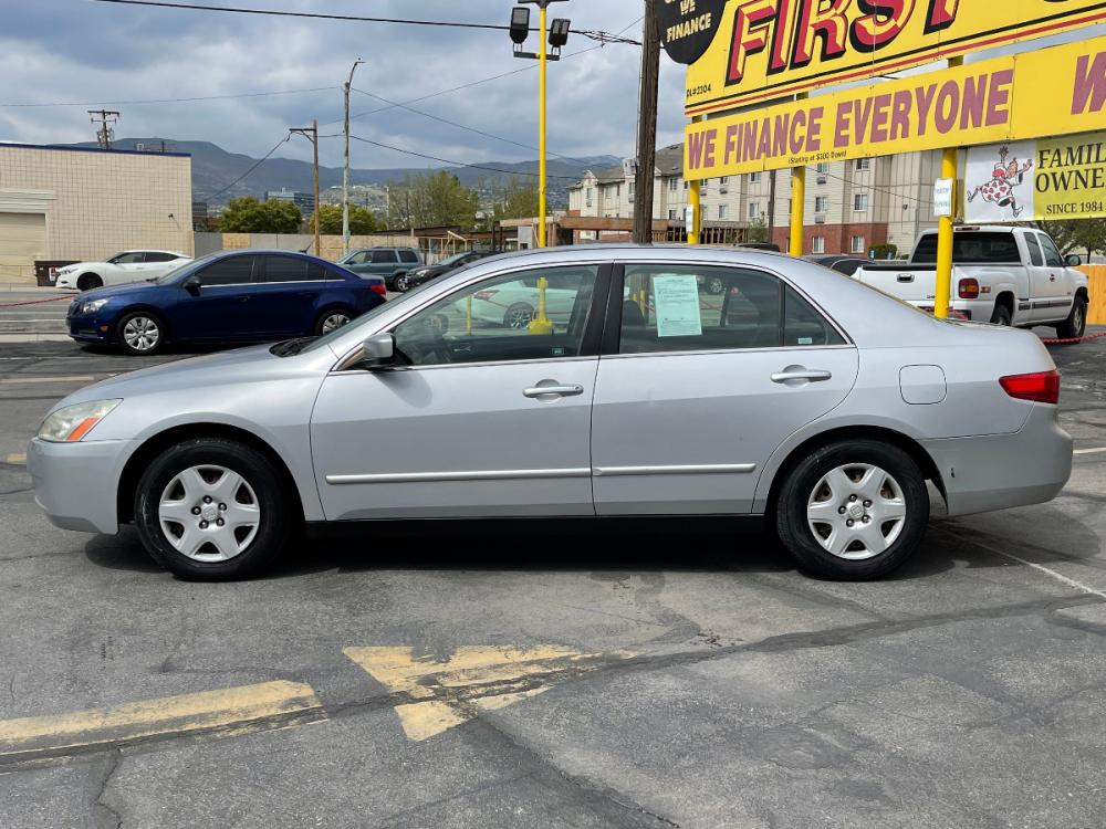 2005 Satin Silver Metallic /Gray Cloth Honda Accord LX (1HGCM56405A) with an 2.4L 4 Cyl. engine, Automatic transmission, located at 801 South State Street, Salt Lake City, UT, 84111, (801) 328-0098, 40.751953, -111.888206 - Life is crazy. Now is the time to buy! All of our prices are just dollars above our cost. These prices will change as soon as life isn't so crazy. So please call or come in. We are here to save you a lot of money! Our service department is OPEN DAILY to help with any of your service needs. P - Photo #1