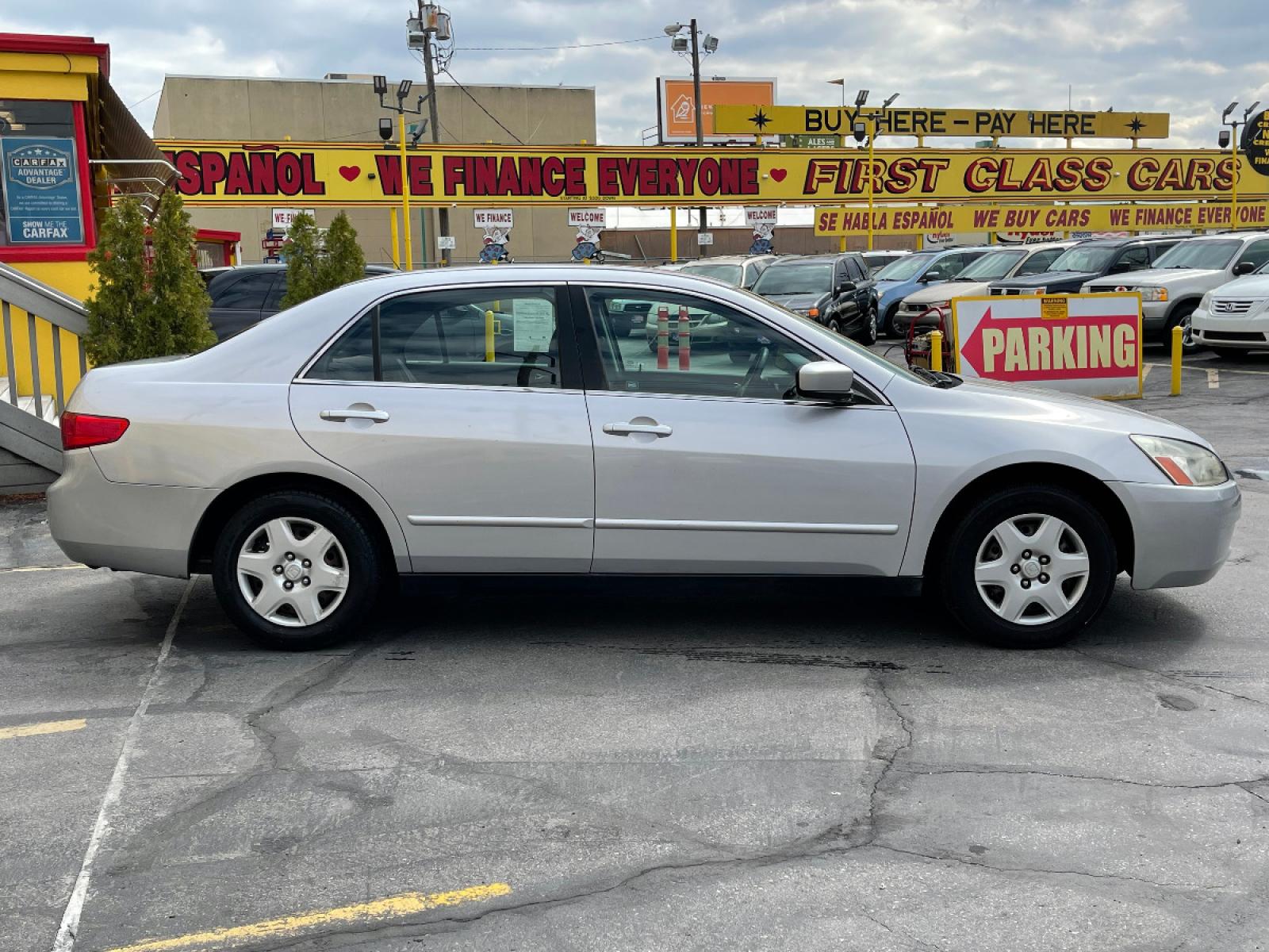 2005 Satin Silver Metallic /Gray Cloth Honda Accord LX (1HGCM56405A) with an 2.4L 4 Cyl. engine, Automatic transmission, located at 801 South State Street, Salt Lake City, UT, 84111, (801) 328-0098, 40.751953, -111.888206 - *MILEAGE DISCREPANCY ACCORDING TO CARFAX REPORT! TRUE MILES UNKNOWN!* Life is crazy. Now is the time to buy! All of our prices are just dollars above our cost. These prices will change as soon as life isn't so crazy. So please call or come in. We are here to save you a lot of money! Our s - Photo #5