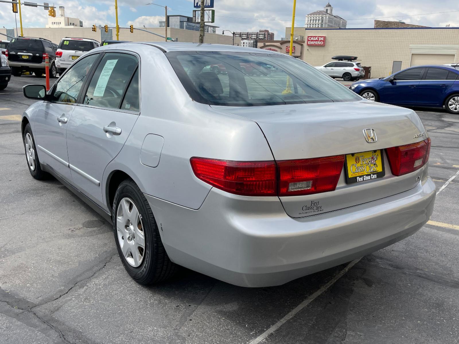 2005 Satin Silver Metallic /Gray Cloth Honda Accord LX (1HGCM56405A) with an 2.4L 4 Cyl. engine, Automatic transmission, located at 801 South State Street, Salt Lake City, UT, 84111, (801) 328-0098, 40.751953, -111.888206 - *MILEAGE DISCREPANCY ACCORDING TO CARFAX REPORT! TRUE MILES UNKNOWN!* Life is crazy. Now is the time to buy! All of our prices are just dollars above our cost. These prices will change as soon as life isn't so crazy. So please call or come in. We are here to save you a lot of money! Our s - Photo #8