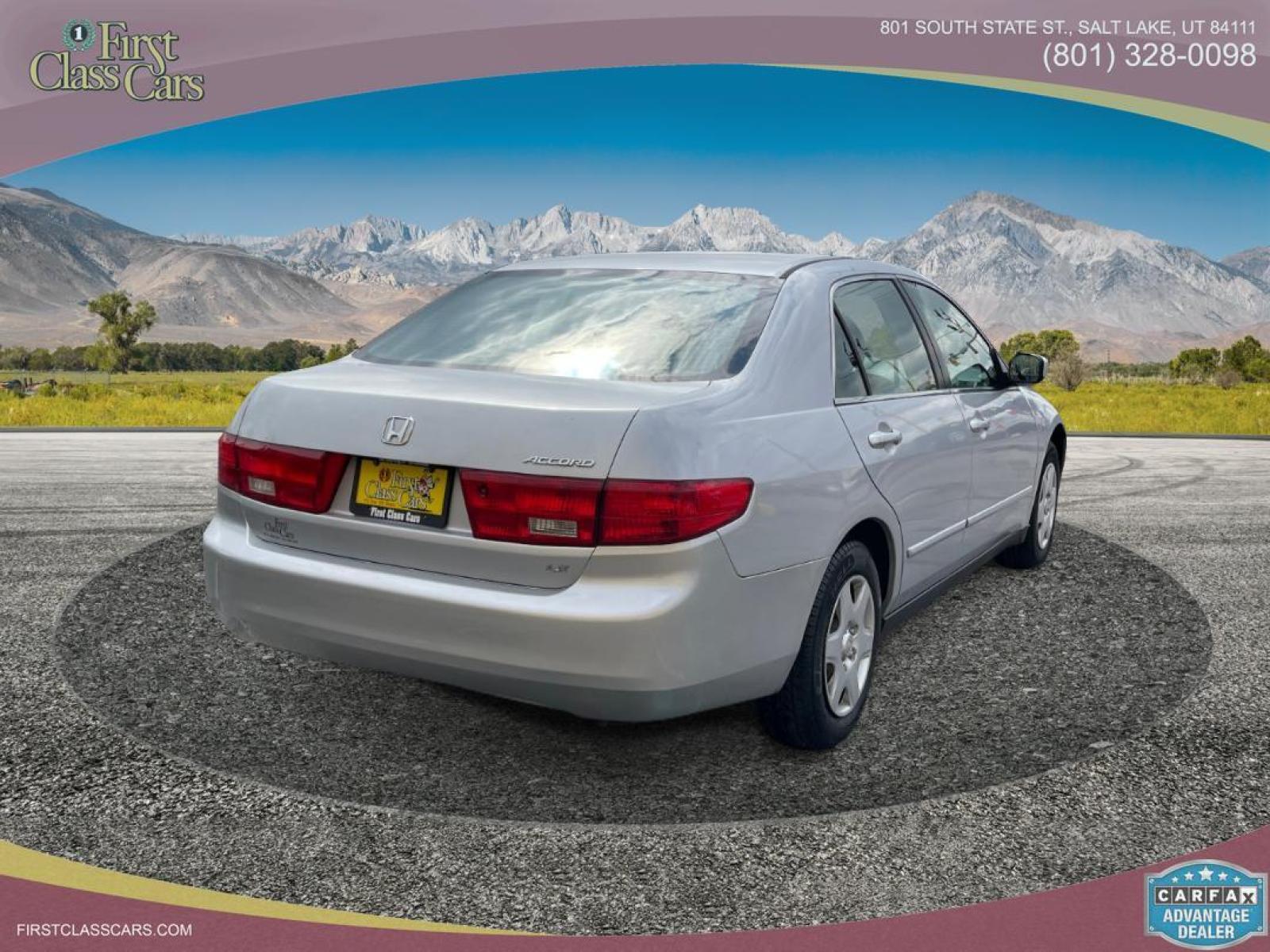 2005 Satin Silver Metallic /Gray Cloth Honda Accord LX (1HGCM56405A) with an 2.4L 4 Cyl. engine, Automatic transmission, located at 801 South State Street, Salt Lake City, UT, 84111, (801) 328-0098, 40.751953, -111.888206 - *MILEAGE DISCREPANCY ACCORDING TO CARFAX REPORT! TRUE MILES UNKNOWN!* Life is crazy. Now is the time to buy! All of our prices are just dollars above our cost. These prices will change as soon as life isn't so crazy. So please call or come in. We are here to save you a lot of money! Our s - Photo #6