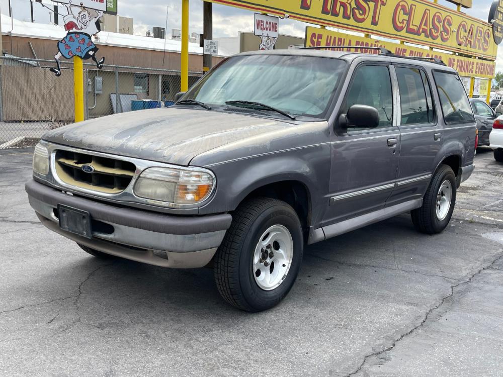 1997 Medium Graphite Metallic /Gray Cloth Ford Explorer XLT 4WD (1FMDU34X1VZ) with an 4.0L V6 engine, Automatic transmission, located at 801 South State Street, Salt Lake City, UT, 84111, (801) 328-0098, 40.751953, -111.888206 - ***REBUILT/RESTORED TITLE!!** *MECHANIC SPECIAL! AS-IS!* BACK-LOT SPECIAL! This car just came in on trade and is being sold AS-IS. It may have mechanical or other cosmetic problems. It is being offered for sale to the public at a bargain price prior to it being sold at auction. The car has NOT been - Photo #0