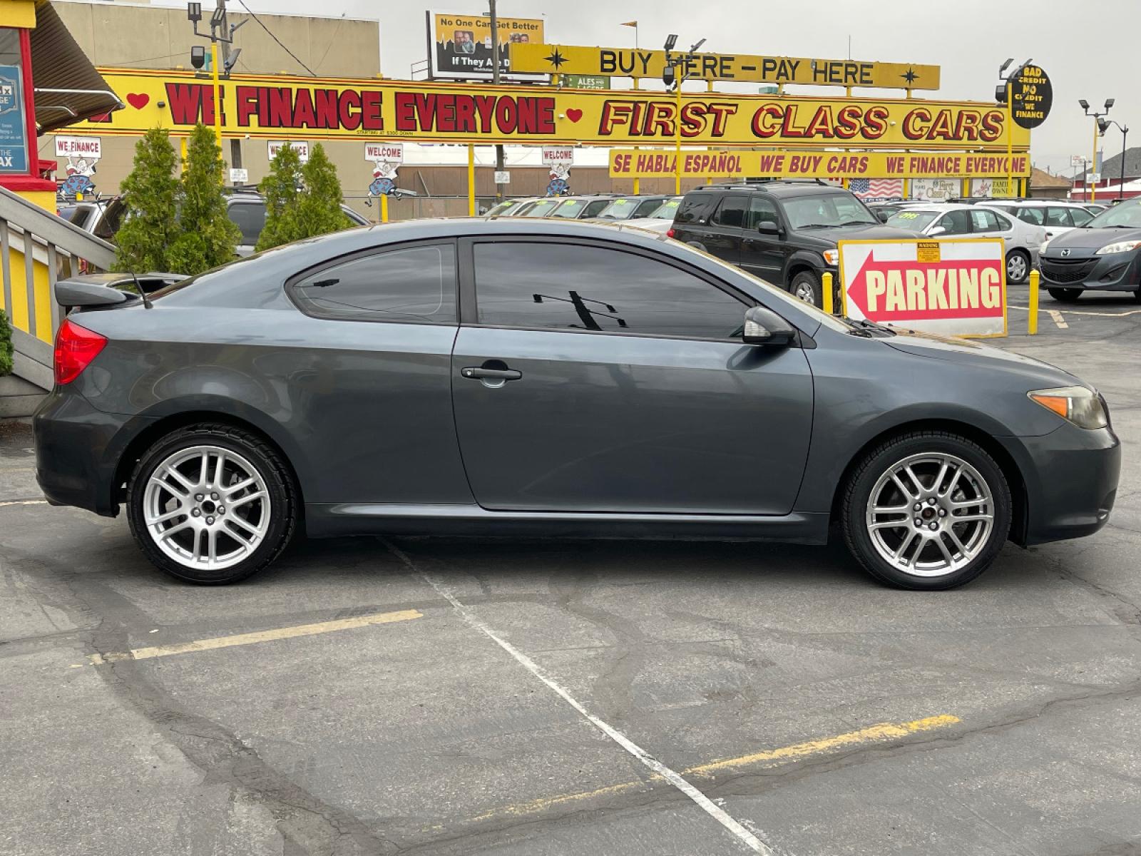 2007 Nautical Blue Metallic /Gray Cloth Scion tC (JTKDE167070) with an 2.4L 4 Cyl engine, Manual transmission, located at 801 South State Street, Salt Lake City, UT, 84111, (801) 328-0098, 40.751953, -111.888206 - Life is crazy. Now is the time to buy! All of our prices are just dollars above our cost. These prices will change as soon as life isn't so crazy. So please call or come in. We are here to save you a lot of money! Our service department is OPEN DAILY to help with any of your service needs. P - Photo #5