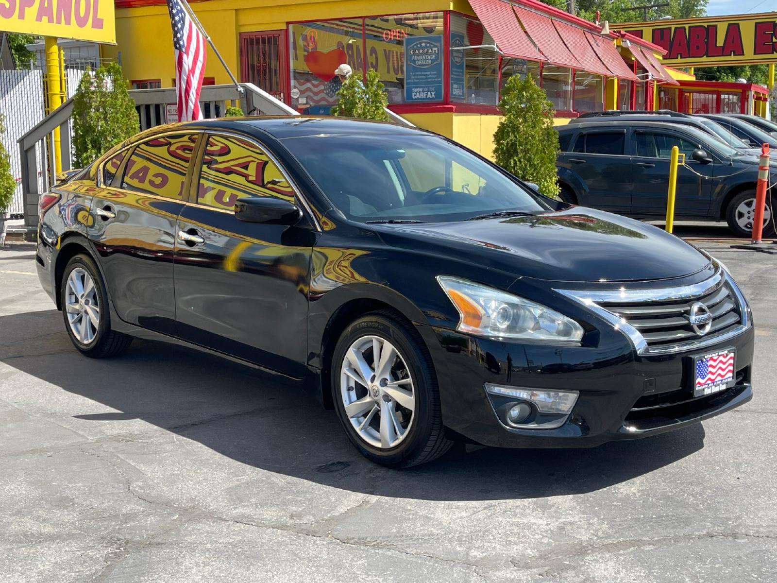 2015 Black Metallic /Black Cloth Nissan Altima 2.5 S (1N4AL3AP1FC) with an 2.5L 4 Cyl. engine, Automatic transmission, located at 801 South State Street, Salt Lake City, UT, 84111, (801) 328-0098, 40.751953, -111.888206 - Life is crazy. Now is the time to buy! All of our prices are just dollars above our cost. These prices will change as soon as life isn't so crazy. So please call or come in. We are here to save you a lot of money! Our service department is OPEN DAILY to help with any of your service need - Photo #4