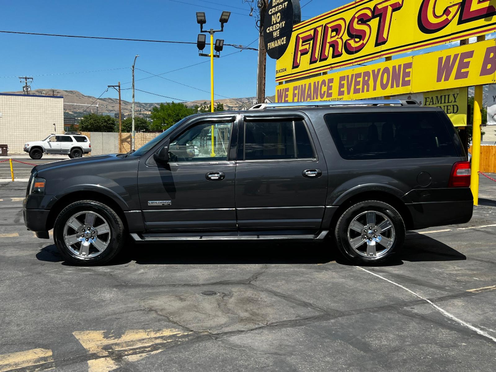 2007 Alloy Metallic /Black Leather Ford Expedition EL Limited 4WD (1FMFK20567L) with an 5.4L V8 engine, Automatic transmission, located at 801 South State Street, Salt Lake City, UT, 84111, (801) 328-0098, 40.751953, -111.888206 - Life is crazy. Now is the time to buy! All of our prices are just dollars above our cost. These prices will change as soon as life isn't so crazy. So please call or come in. We are here to save you a lot of money! Our service department is OPEN DAILY to help with any of your service needs. P - Photo #1