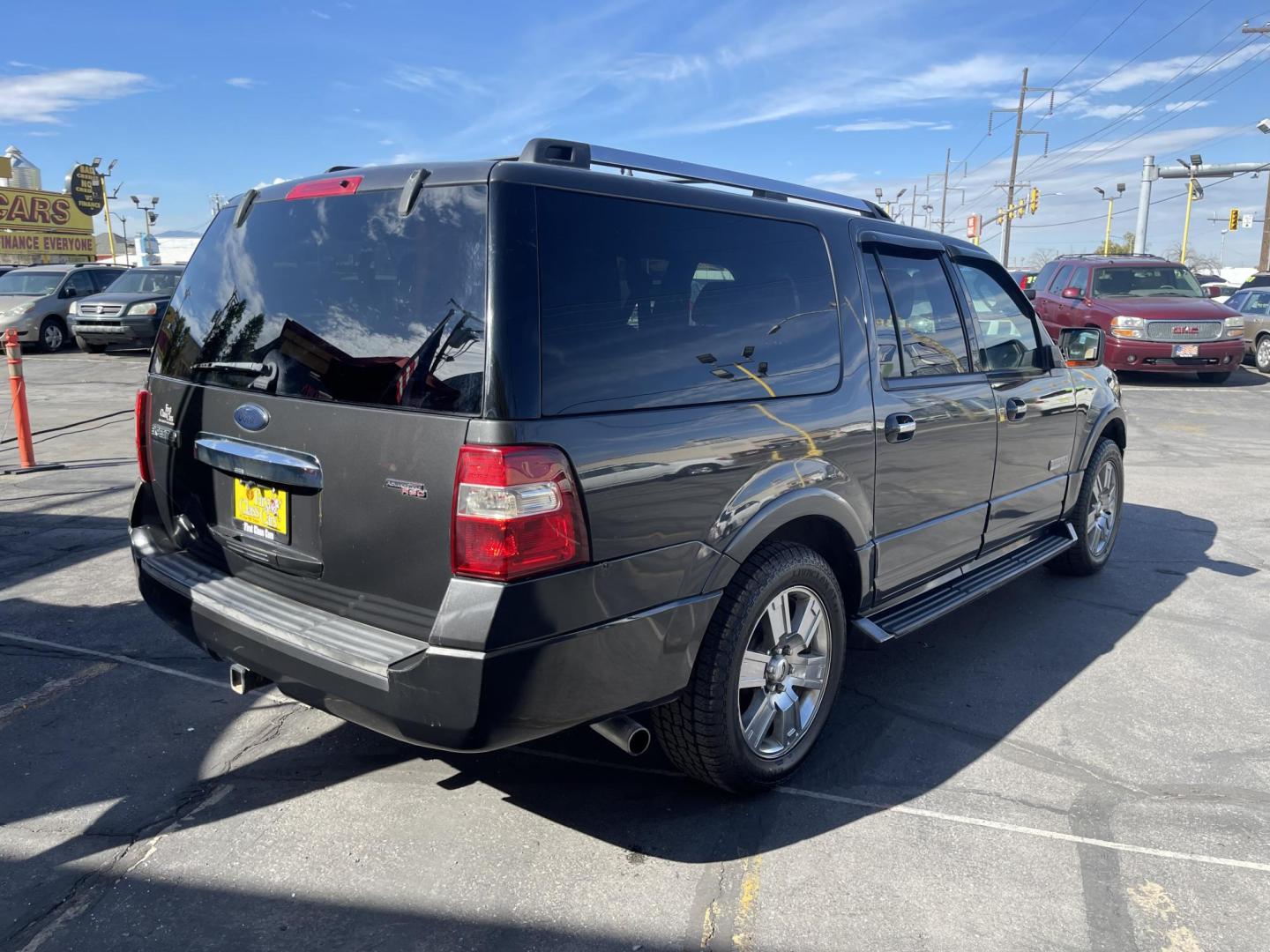 2007 Alloy Metallic /Black Leather Ford Expedition EL Limited 4WD (1FMFK20567L) with an 5.4L V8 engine, Automatic transmission, located at 801 South State Street, Salt Lake City, UT, 84111, (801) 328-0098, 40.751953, -111.888206 - Clean Title! Perfect all around SUV for winter with 4x4, 3rd row seating and DVD Entertainment system in the rear for the kids! A/C seats and heated seats! We put brand new tires on this and it has passed all inspections by our mechanic and fully approved for up to a 3 month to 2 year warranty that - Photo#5