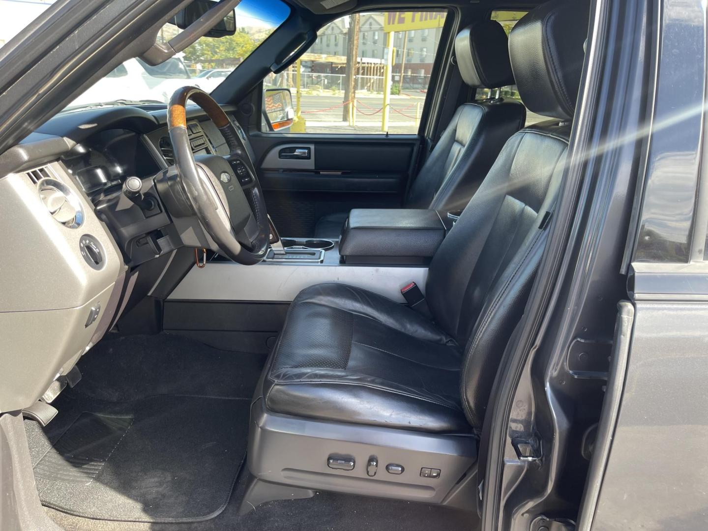 2007 Alloy Metallic /Black Leather Ford Expedition EL Limited 4WD (1FMFK20567L) with an 5.4L V8 engine, Automatic transmission, located at 801 South State Street, Salt Lake City, UT, 84111, (801) 328-0098, 40.751953, -111.888206 - Clean Title! Perfect all around SUV for winter with 4x4, 3rd row seating and DVD Entertainment system in the rear for the kids! A/C seats and heated seats! We put brand new tires on this and it has passed all inspections by our mechanic and fully approved for up to a 3 month to 2 year warranty that - Photo#11