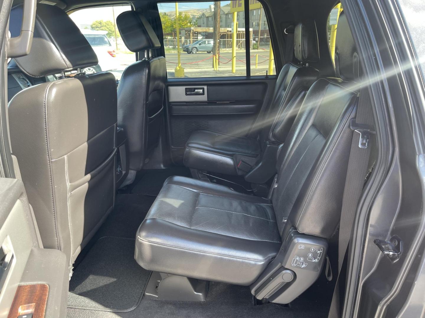 2007 Alloy Metallic /Black Leather Ford Expedition EL Limited 4WD (1FMFK20567L) with an 5.4L V8 engine, Automatic transmission, located at 801 South State Street, Salt Lake City, UT, 84111, (801) 328-0098, 40.751953, -111.888206 - Clean Title! Perfect all around SUV for winter with 4x4, 3rd row seating and DVD Entertainment system in the rear for the kids! A/C seats and heated seats! We put brand new tires on this and it has passed all inspections by our mechanic and fully approved for up to a 3 month to 2 year warranty that - Photo#12