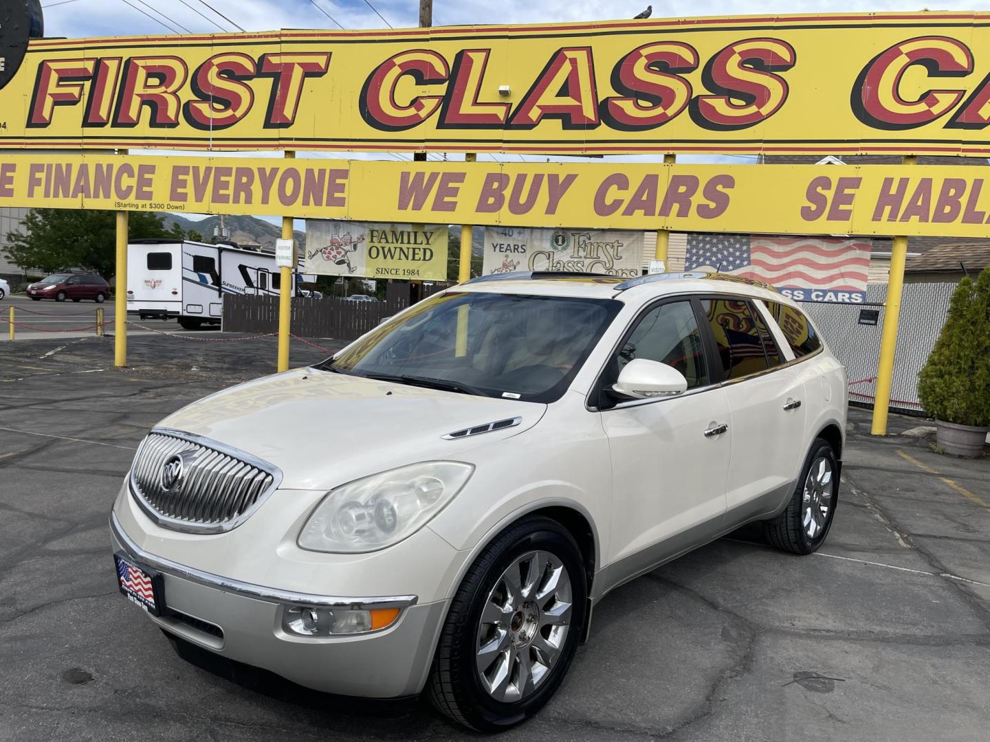 2011 White Diamond Pearl Buick Enclave CXL-2 AWD (5GAKVCEDXBJ) with an 3.6L V6 engine, Automatic transmission, located at 801 South State Street, Salt Lake City, UT, 84111, (801) 328-0098, 40.751953, -111.888206 - Clean title! Our service department is OPEN DAILY to help with any of your service needs. Please call for immediate appointment! Clean Title!! Extra clean!! Immaculate condition!! Free Carfax!! Must see!! Warranty available!! Free Carfax!!! Vehicle Features: Carfax Certified 2 Owners!, 20 - Photo#1