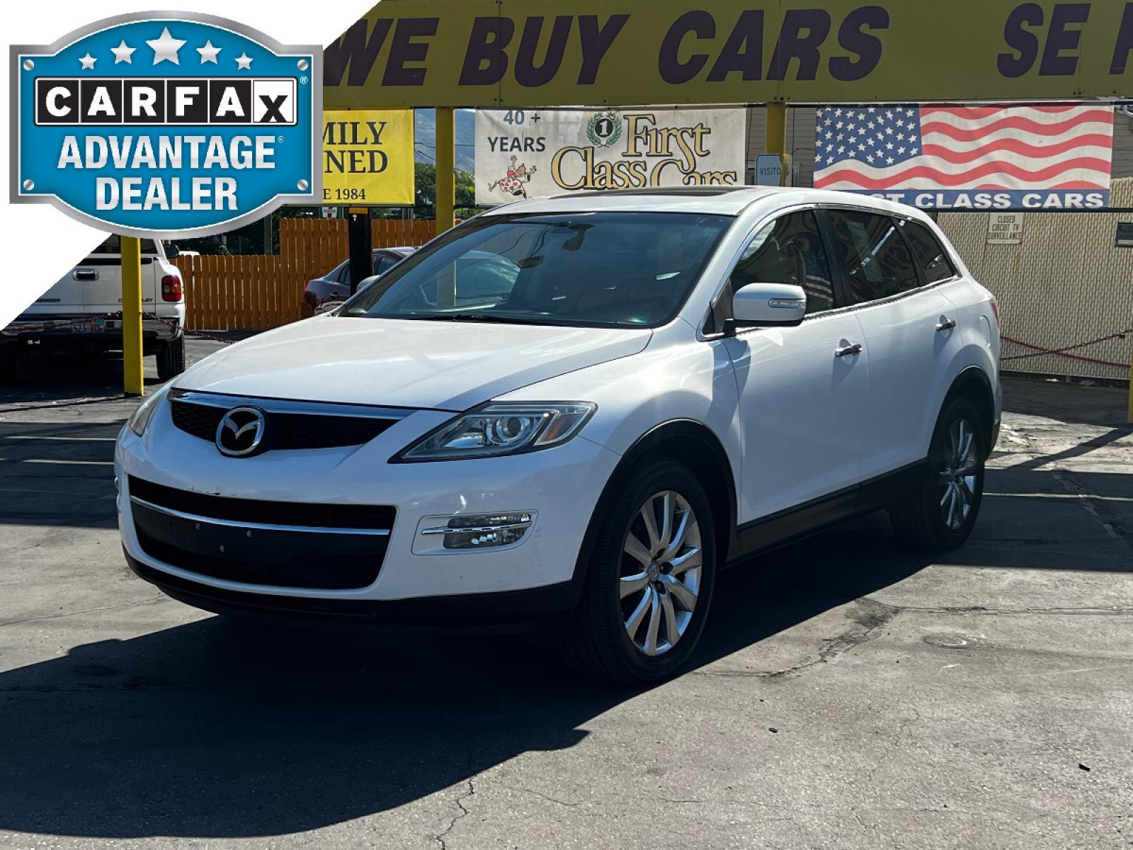 2009 Crystal White Pearl Mazda CX-9 Grand Touring FWD (JM3TB28A090) with an 3.7L V6 engine, Automatic transmission, located at 801 South State Street, Salt Lake City, UT, 84111, (801) 328-0098, 40.751953, -111.888206 - Life is crazy. Now is the time to buy! All of our prices are just dollars above our cost. These prices will change as soon as life isn't so crazy. So please call or come in. We are here to save you a lot of money! Our service department is OPEN DAILY to help with any of your service needs. P - Photo #0