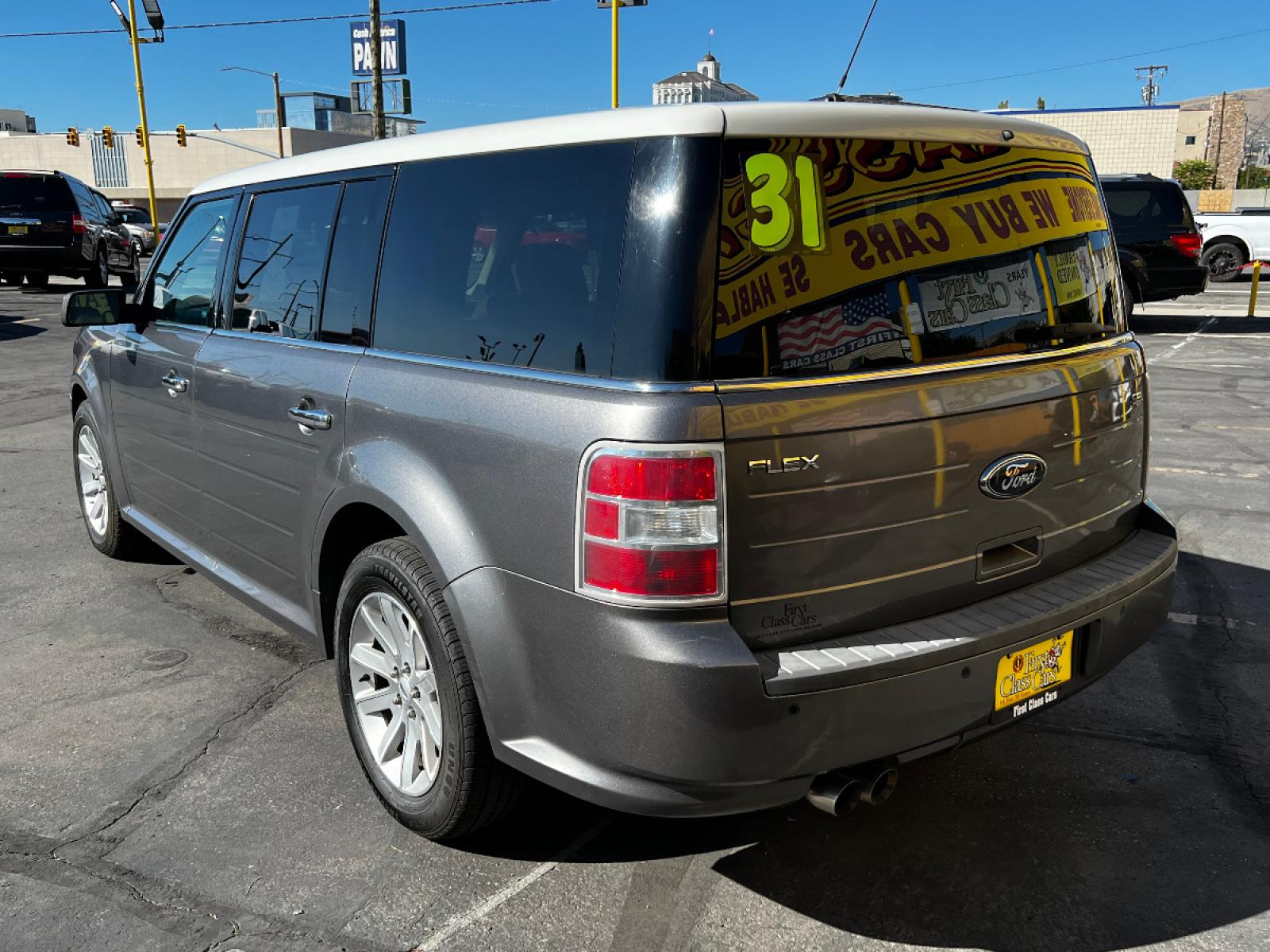 2009 Sterling Gray Metallic Ford Flex SEL (2FMDK52C49B) with an 3.5L V6 engine, Automatic transmission, located at 801 South State Street, Salt Lake City, UT, 84111, (801) 328-0098, 40.751953, -111.888206 - Life is crazy. Now is the time to buy! All of our prices are just dollars above our cost. These prices will change as soon as life isn't so crazy. So please call or come in. We are here to save you a lot of money! Our service department is OPEN DAILY to help with any of your service needs. P - Photo #8