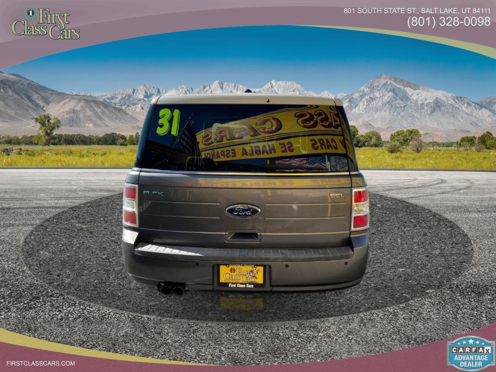 2009 Sterling Gray Metallic Ford Flex SEL (2FMDK52C49B) with an 3.5L V6 engine, Automatic transmission, located at 801 South State Street, Salt Lake City, UT, 84111, (801) 328-0098, 40.751953, -111.888206 - Life is crazy. Now is the time to buy! All of our prices are just dollars above our cost. These prices will change as soon as life isn't so crazy. So please call or come in. We are here to save you a lot of money! Our service department is OPEN DAILY to help with any of your service needs. P - Photo #7