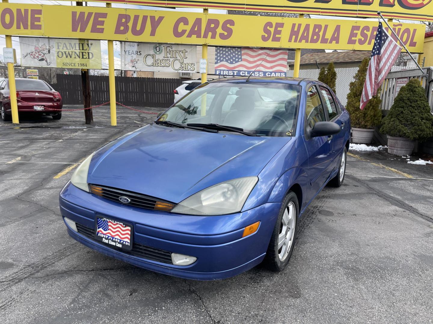 2004 French Blue Metallic /Gray Cloth Ford Focus ZTS (1FAFP38Z04W) with an 2.3L 4 Cyl. engine, Manual transmission, located at 801 South State Street, Salt Lake City, UT, 84111, (801) 328-0098, 40.751953, -111.888206 - Vehicle Features:ABS Brakes, Air Conditioning, Alloy Wheels, AM/FM Stereo, CD Audio, Cloth Seats, Cruise Control, Manual Transmission, Power Locks, Power Mirrors, Power Windows, Rear Defroster, Sunroof(s), Traction Control Our service department is OPEN DAILY to help with any of your service needs - Photo#1