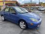 2004 French Blue Metallic /Gray Cloth Ford Focus ZTS (1FAFP38Z04W) with an 2.3L 4 Cyl. engine, Manual transmission, located at 801 South State Street, Salt Lake City, UT, 84111, (801) 328-0098, 40.751953, -111.888206 - Vehicle Features:ABS Brakes, Air Conditioning, Alloy Wheels, AM/FM Stereo, CD Audio, Cloth Seats, Cruise Control, Manual Transmission, Power Locks, Power Mirrors, Power Windows, Rear Defroster, Sunroof(s), Traction Control Our service department is OPEN DAILY to help with any of your service needs - Photo#3