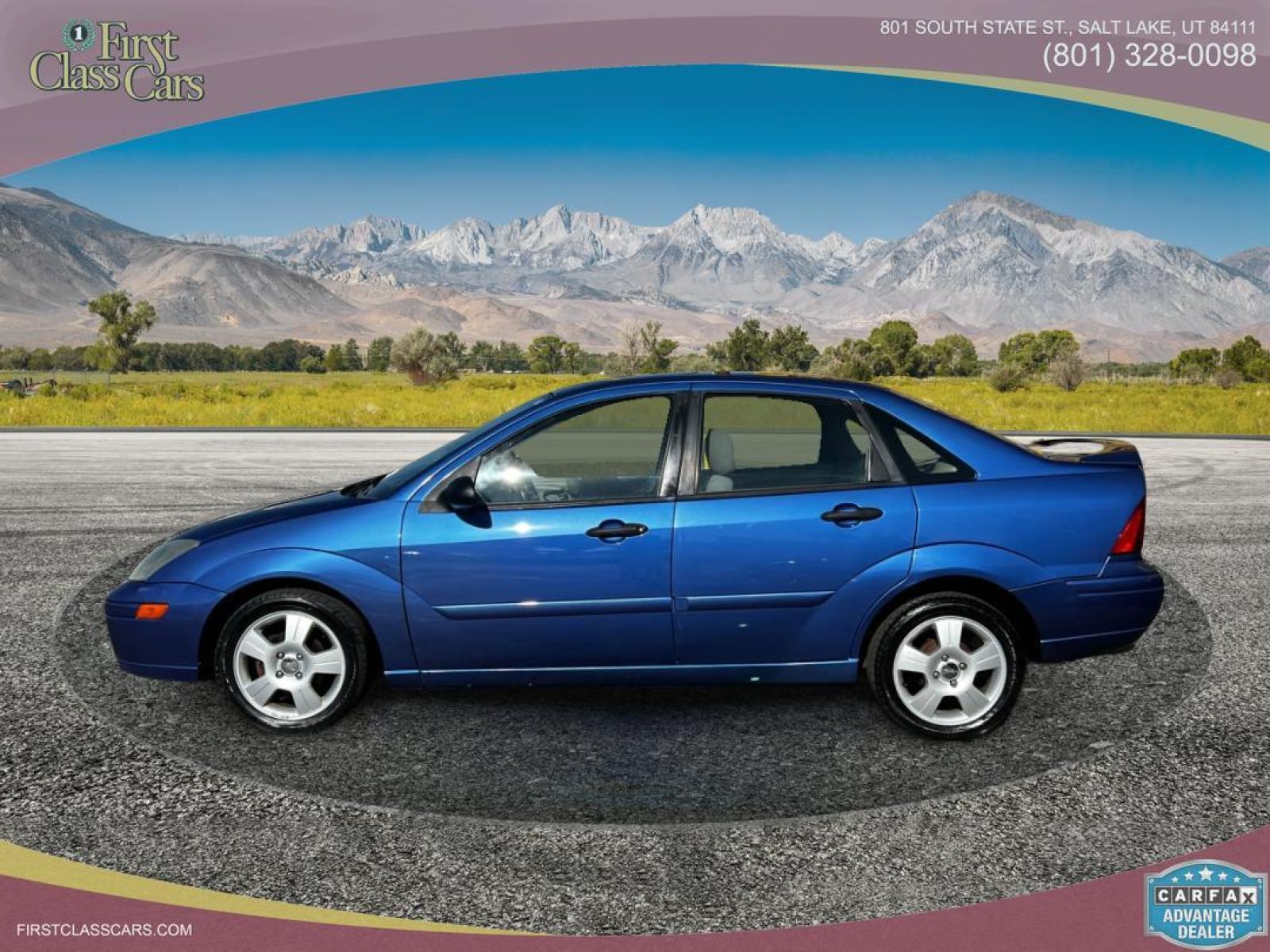 2004 French Blue Metallic /Gray Cloth Ford Focus ZTS (1FAFP38Z04W) with an 2.3L 4 Cyl. engine, Manual transmission, located at 801 South State Street, Salt Lake City, UT, 84111, (801) 328-0098, 40.751953, -111.888206 - Life is crazy. Now is the time to buy! All of our prices are just dollars above our cost. These prices will change as soon as life isn't so crazy. So please call or come in. We are here to save you a lot of money! Our service department is OPEN DAILY to help with any of your service needs. P - Photo #1