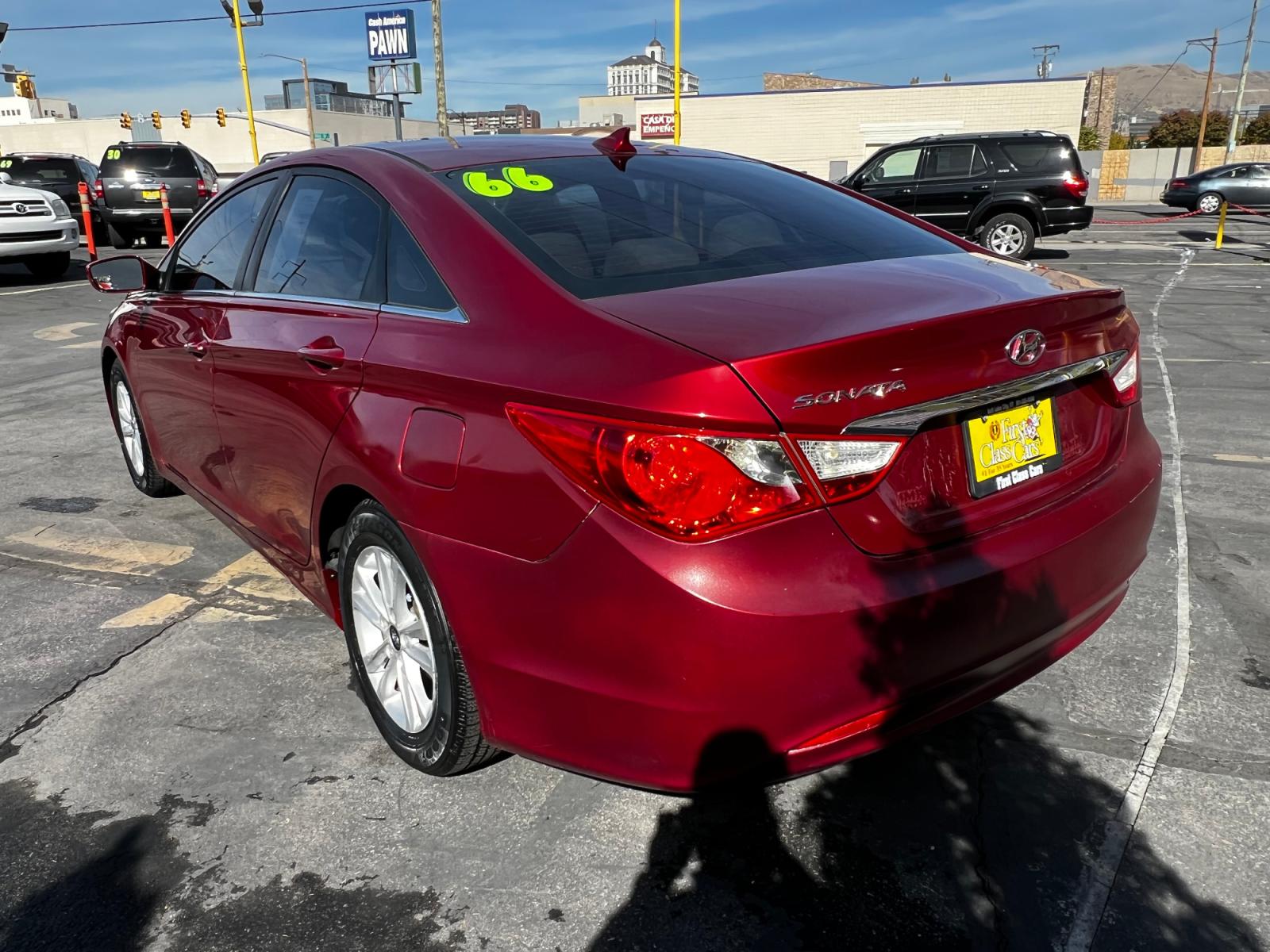 2013 Crimson Metallic Hyundai Sonata GLS (5NPEB4AC8DH) with an 2.4L 4 Cyl. engine, Automatic transmission, located at 801 South State Street, Salt Lake City, UT, 84111, (801) 328-0098, 40.751953, -111.888206 - Life is crazy. Now is the time to buy! All of our prices are just dollars above our cost. These prices will change as soon as life isn't so crazy. So please call or come in. We are here to save you a lot of money! Our service department is OPEN DAILY to help with any of your service needs. P - Photo #8