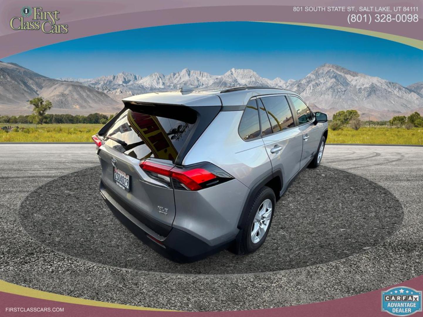 2019 Silver Sky Metallic /Black Cloth Toyota RAV4 XLE AWD (2T3P1RFV6KC) with an 2.5L 4 Cyl. engine, Automatic transmission, located at 801 South State Street, Salt Lake City, UT, 84111, (801) 328-0098, 40.751953, -111.888206 - *All advertised prices are just dollars above cost to make room for new inventory these are our cash prices plus taxes, licensing and dealer fees. Additional fees may apply for financing! Please contact dealer sales rep for more info. These are our very lowest cash prices we can offer on our - Photo#2