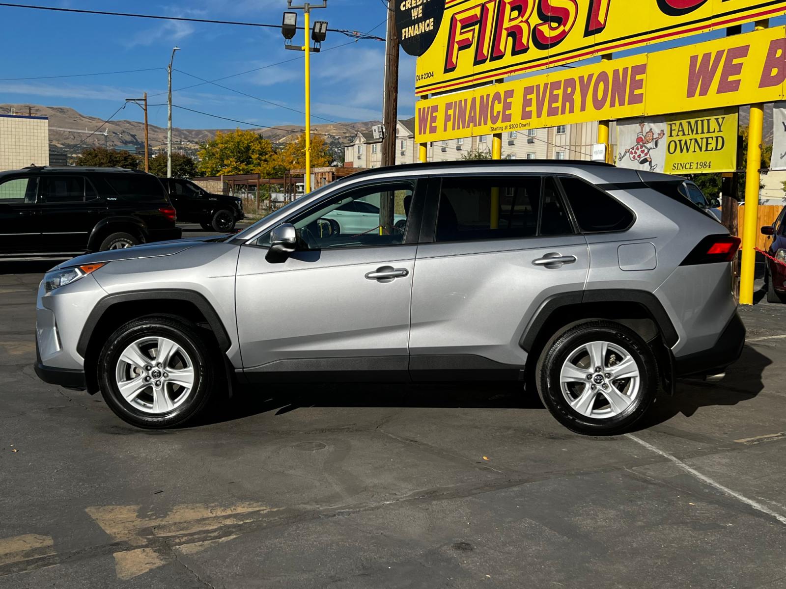 2019 Silver Sky Metallic /Black Cloth Toyota RAV4 XLE AWD (2T3P1RFV6KC) with an 2.5L 4 Cyl. engine, Automatic transmission, located at 801 South State Street, Salt Lake City, UT, 84111, (801) 328-0098, 40.751953, -111.888206 - Life is crazy. Now is the time to buy! All of our prices are just dollars above our cost. These prices will change as soon as life isn't so crazy. So please call or come in. We are here to save you a lot of money! Our service department is OPEN DAILY to help with any of your service need - Photo #1