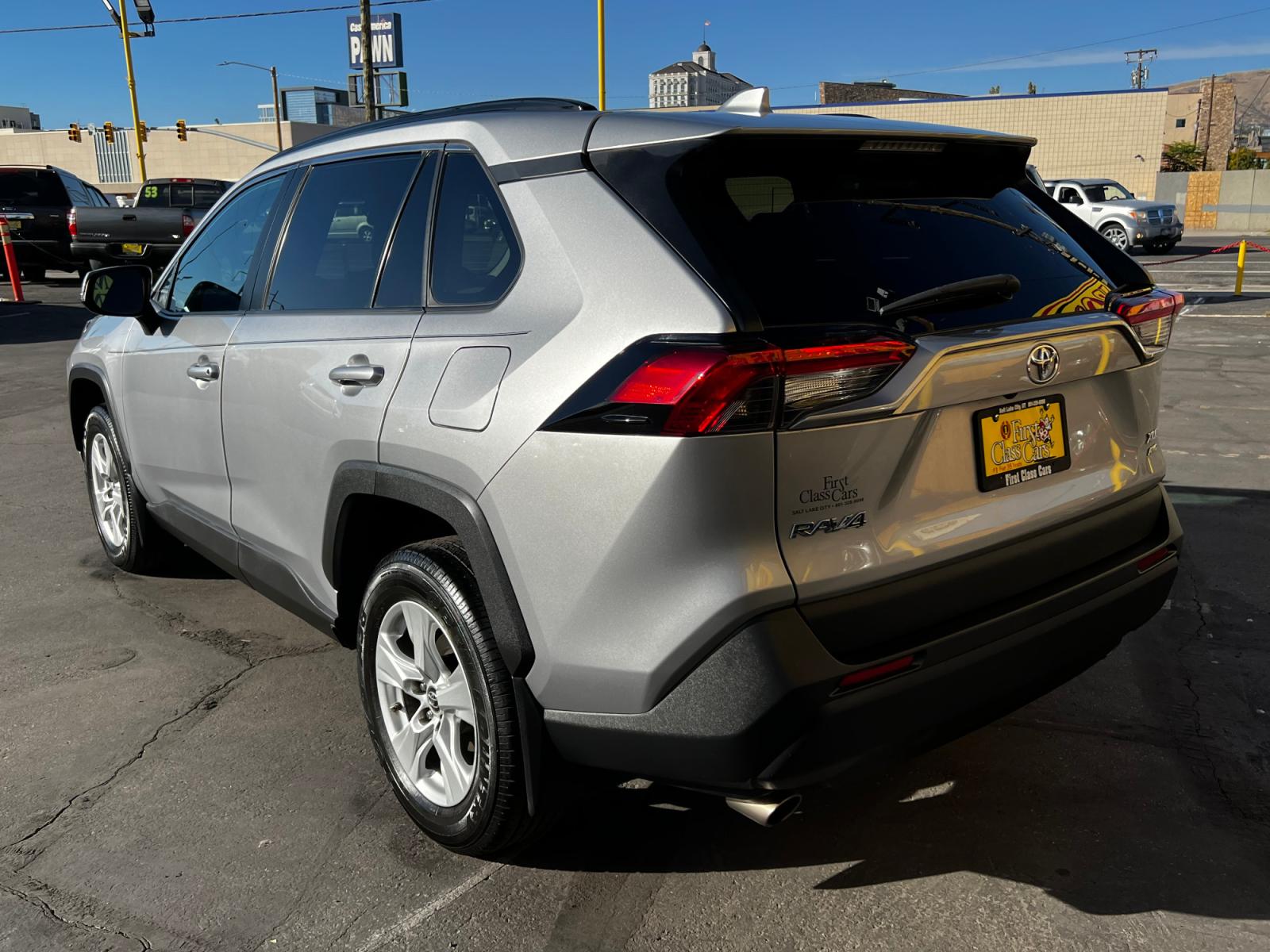 2019 Silver Sky Metallic /Black Cloth Toyota RAV4 XLE AWD (2T3P1RFV6KC) with an 2.5L 4 Cyl. engine, Automatic transmission, located at 801 South State Street, Salt Lake City, UT, 84111, (801) 328-0098, 40.751953, -111.888206 - Life is crazy. Now is the time to buy! All of our prices are just dollars above our cost. These prices will change as soon as life isn't so crazy. So please call or come in. We are here to save you a lot of money! Our service department is OPEN DAILY to help with any of your service need - Photo #8