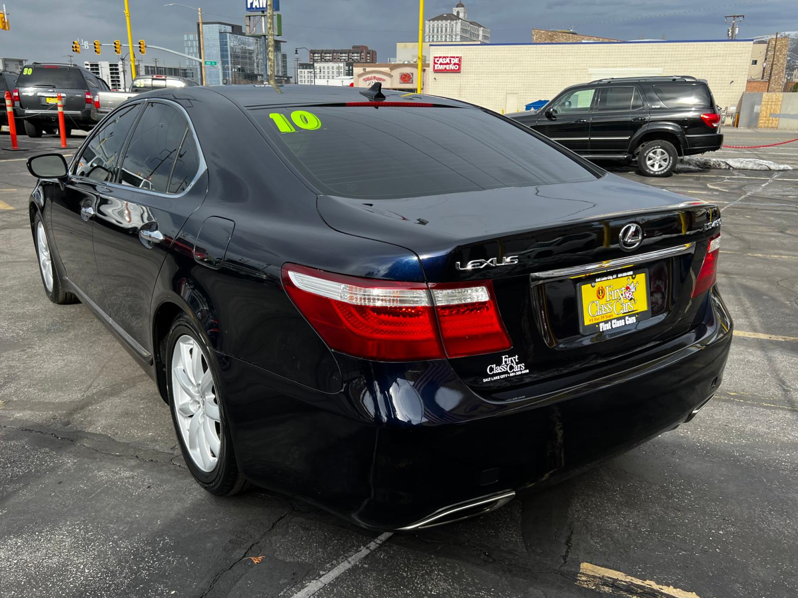 2007 Blue /Tan Leather Lexus LS 460 (JTHBL46F375) with an 4.6L V8 engine, Automatic transmission, located at 801 South State Street, Salt Lake City, UT, 84111, (801) 328-0098, 40.751953, -111.888206 - Life is crazy. Now is the time to buy! All of our prices are just dollars above our cost. These prices will change as soon as life isn't so crazy. So please call or come in. We are here to save you a lot of money! Our service department is OPEN DAILY to help with any of your service needs. P - Photo #8