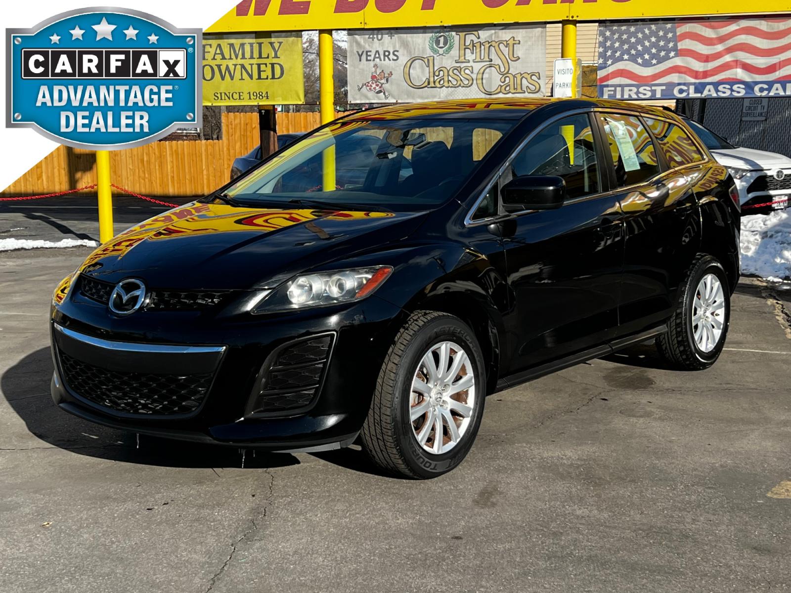 2010 Brilliant Black /Black Cloth Mazda CX-7 I Sport (JM3ER2W50A0) with an 2.5L 4 Cyl. engine, Automatic transmission, located at 801 South State Street, Salt Lake City, UT, 84111, (801) 328-0098, 40.751953, -111.888206 - Life is crazy. Now is the time to buy! All of our prices are just dollars above our cost. These prices will change as soon as life isn't so crazy. So please call or come in. We are here to save you a lot of money! Our service department is OPEN DAILY to help with any of your service needs. P - Photo #0