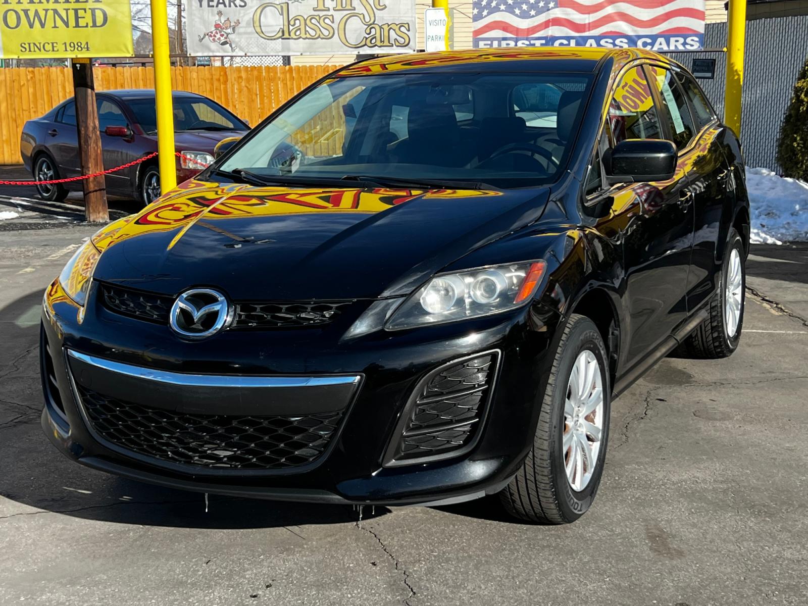 2010 Brilliant Black /Black Cloth Mazda CX-7 I Sport (JM3ER2W50A0) with an 2.5L 4 Cyl. engine, Automatic transmission, located at 801 South State Street, Salt Lake City, UT, 84111, (801) 328-0098, 40.751953, -111.888206 - Life is crazy. Now is the time to buy! All of our prices are just dollars above our cost. These prices will change as soon as life isn't so crazy. So please call or come in. We are here to save you a lot of money! Our service department is OPEN DAILY to help with any of your service needs. P - Photo #2