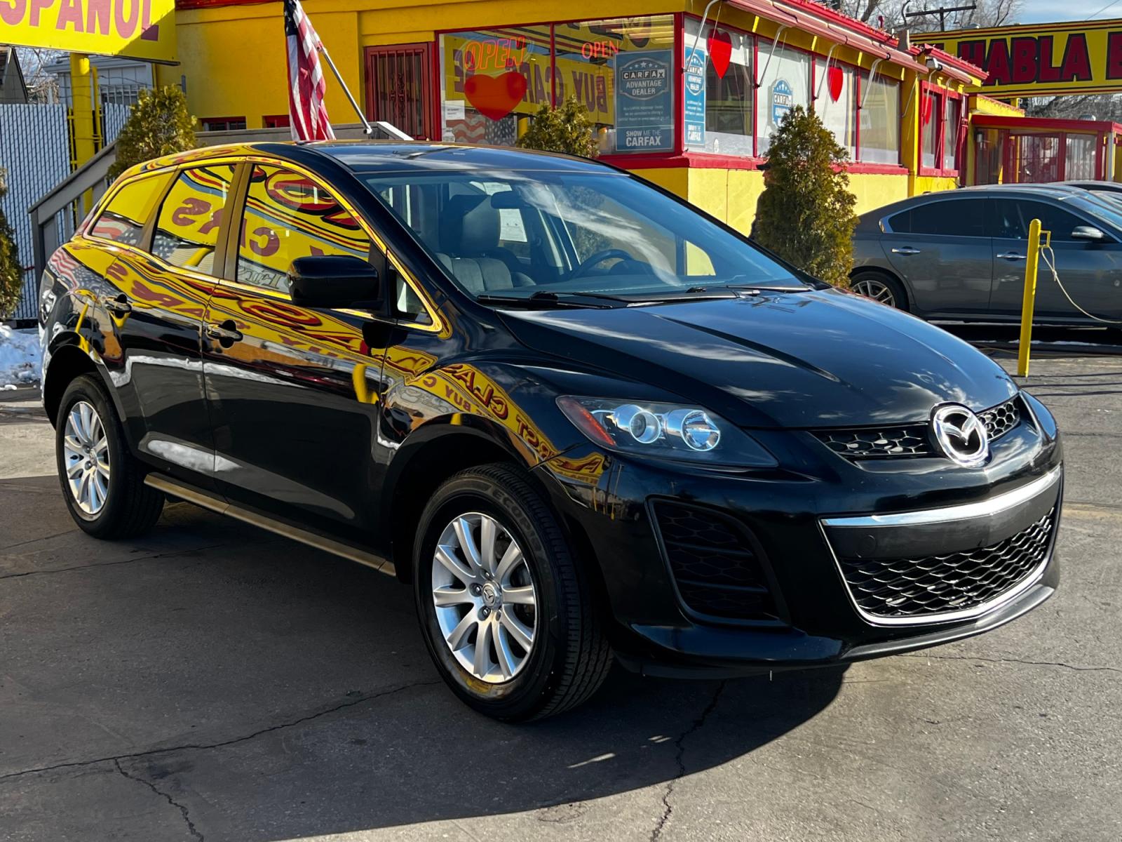 2010 Brilliant Black /Black Cloth Mazda CX-7 I Sport (JM3ER2W50A0) with an 2.5L 4 Cyl. engine, Automatic transmission, located at 801 South State Street, Salt Lake City, UT, 84111, (801) 328-0098, 40.751953, -111.888206 - Life is crazy. Now is the time to buy! All of our prices are just dollars above our cost. These prices will change as soon as life isn't so crazy. So please call or come in. We are here to save you a lot of money! Our service department is OPEN DAILY to help with any of your service needs. P - Photo #4